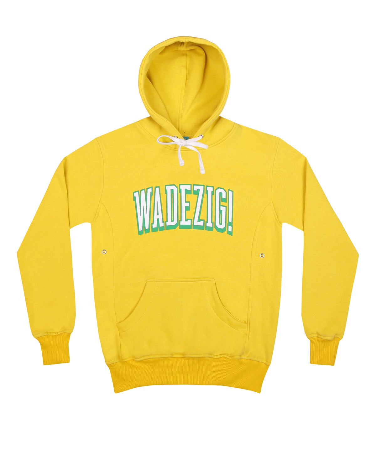 WADEZIG! SWEATER - WARMING HOODIE YELLOW