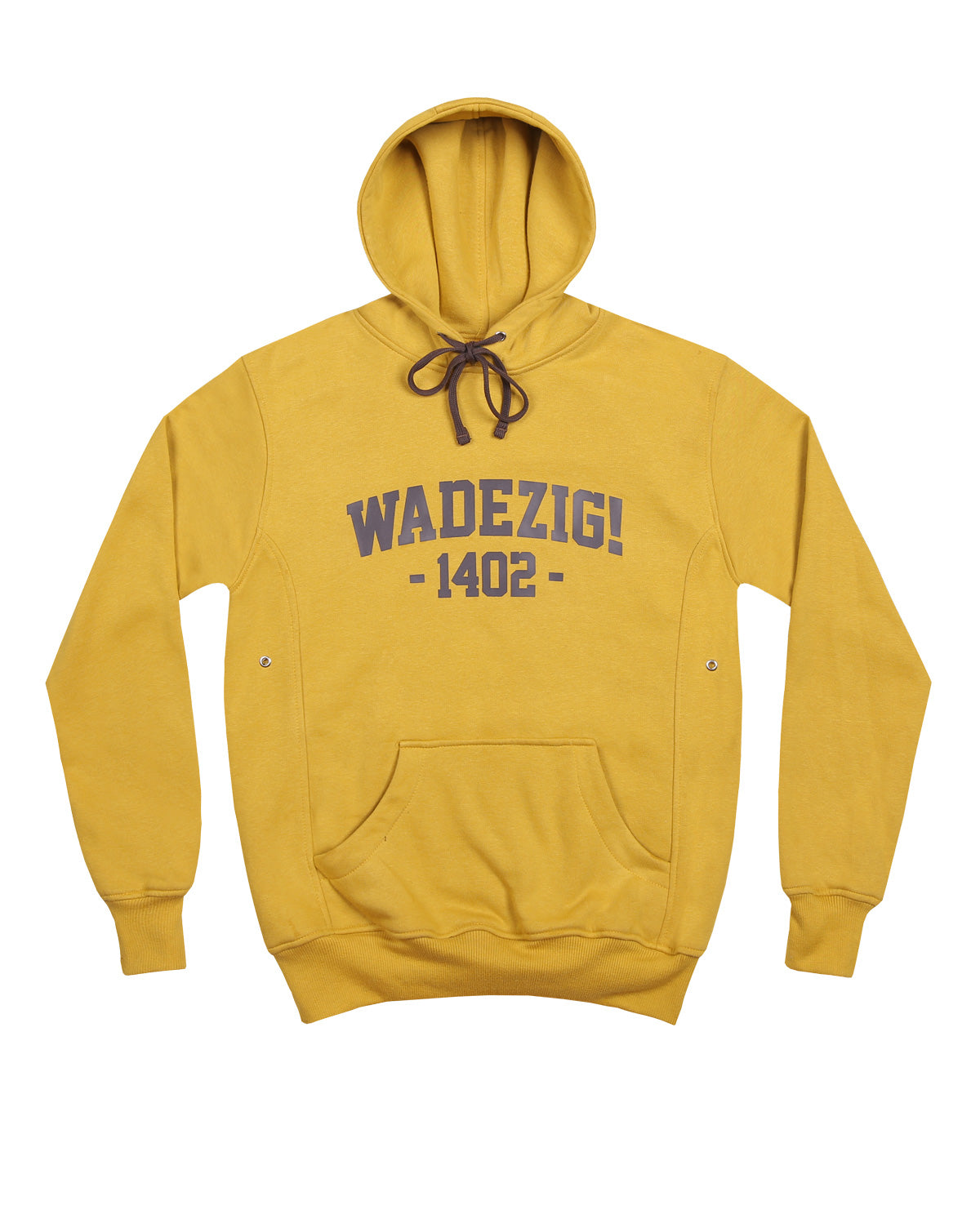 WADEZIG! SWEATER - GRADUATE HOODIE YELLOW