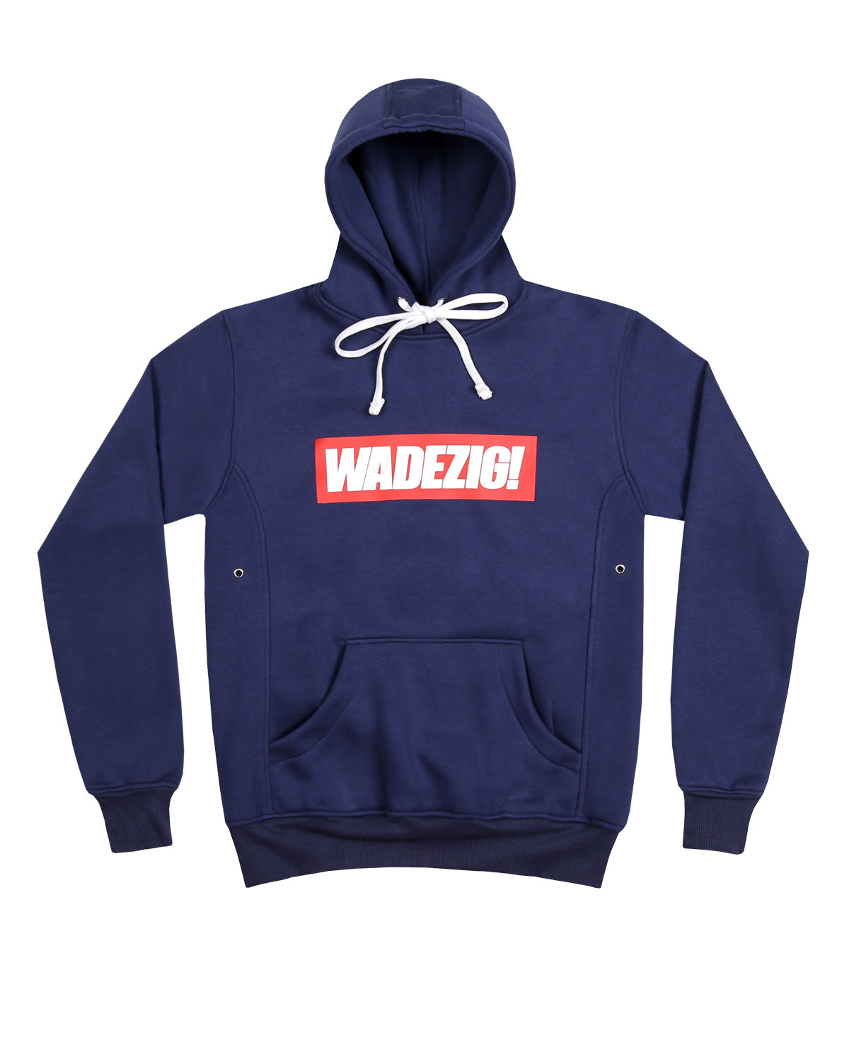 WADEZIG! SWEATER - REDBOX HOODIE NAVY