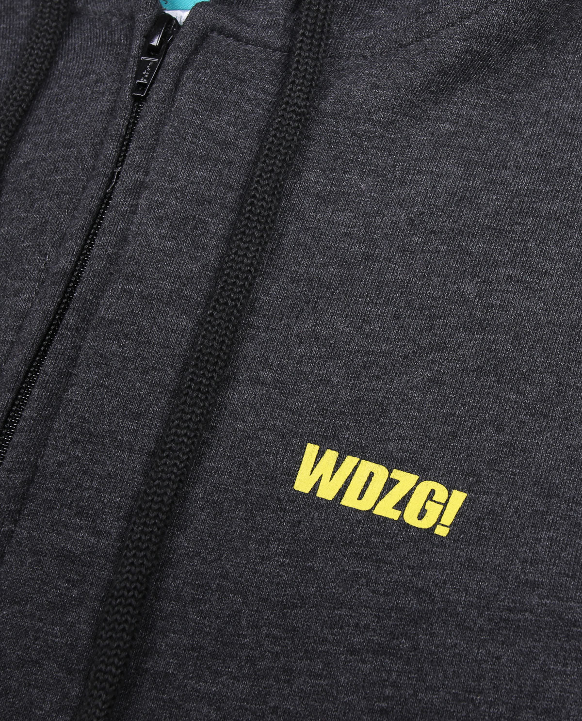 WADEZIG! SWEATER - SIMPLY ZIPPER BLACK TWOTONE