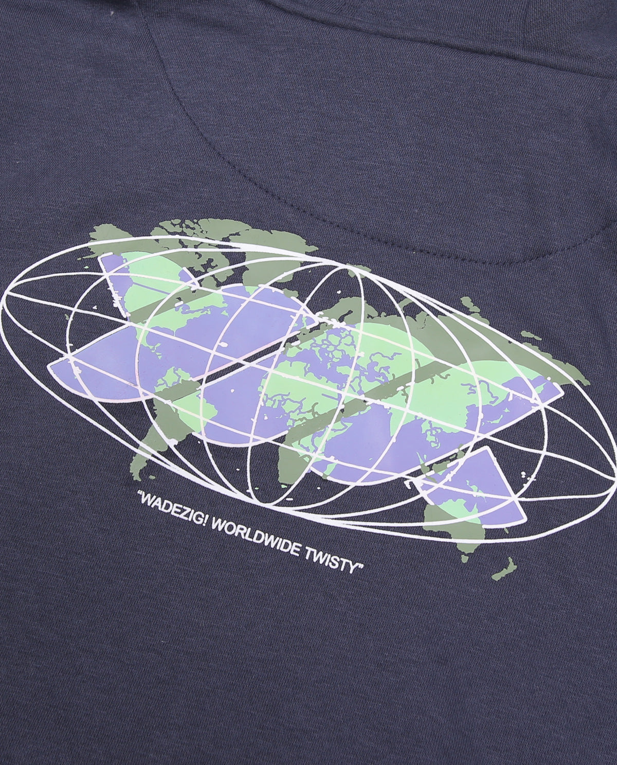 WADEZIG! SWEATER - WORLDWIDE NAVY