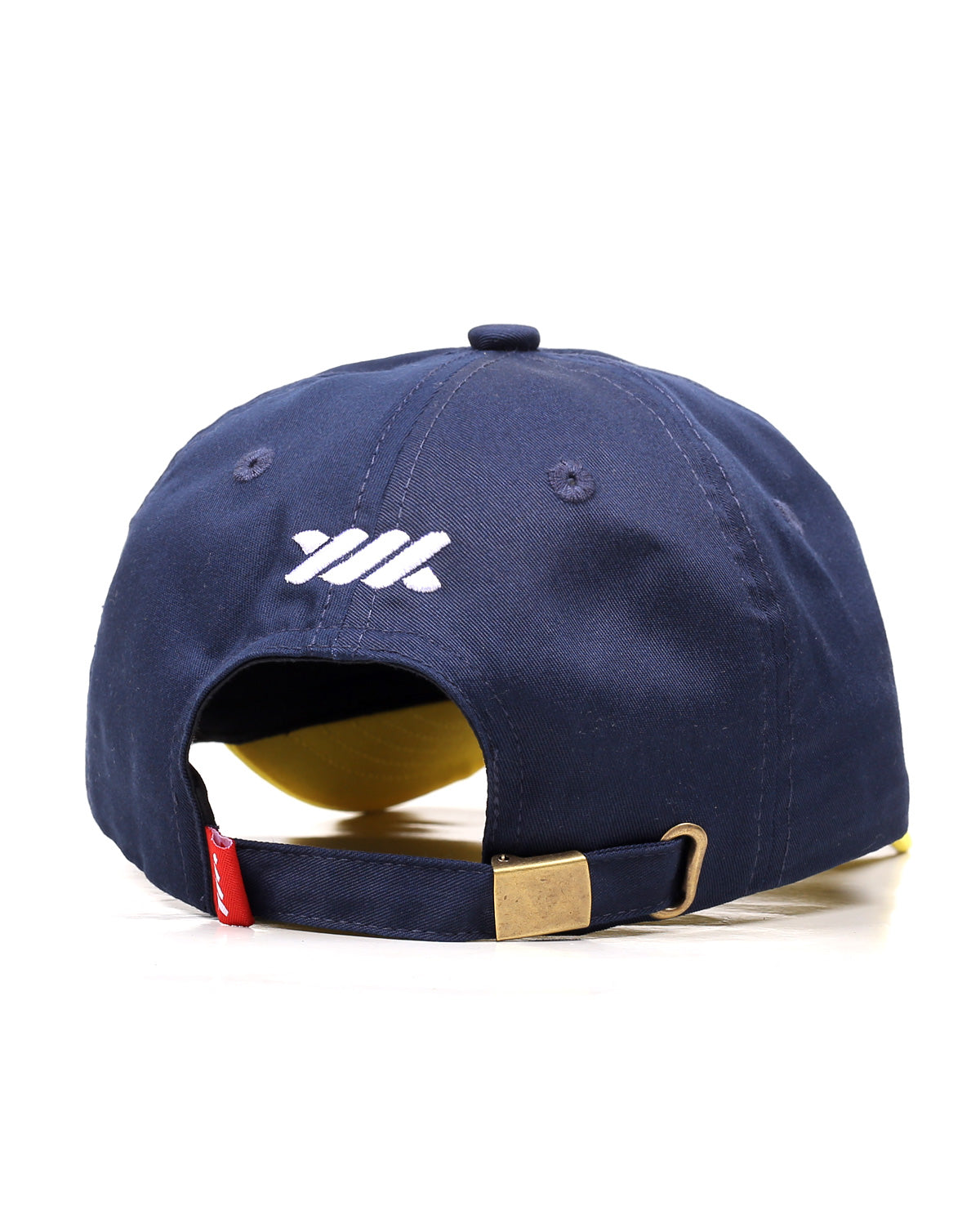 WADEZIG! HEADWEAR - COAST DADHAT NAVY YELLOW