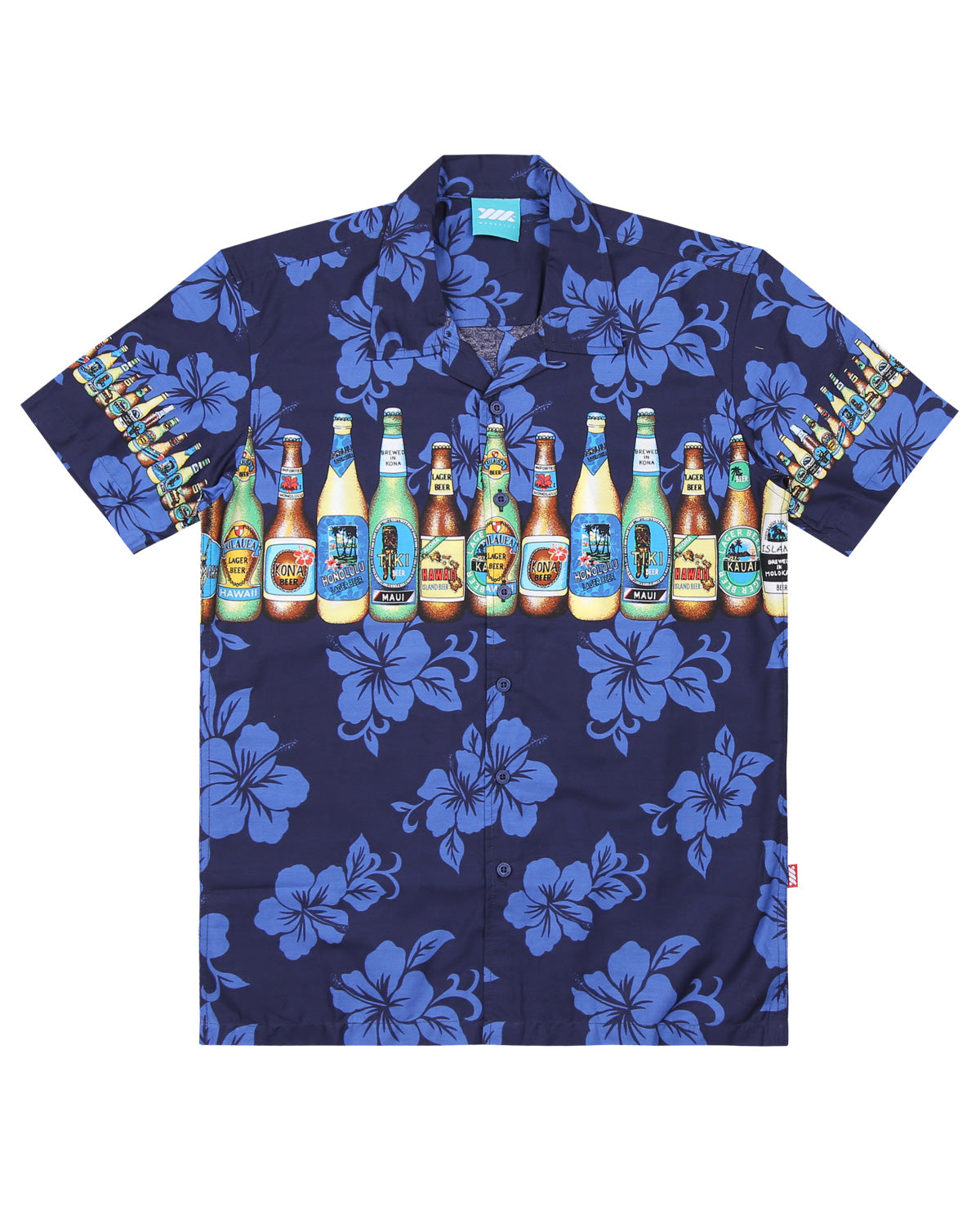 WADEZIG! SHIRT - DRINK NAVY