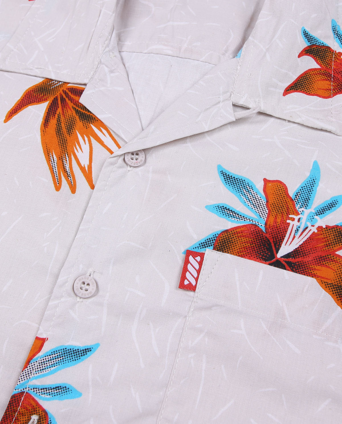 WADEZIG! SHIRT - BIRD OF PARADISE CREAM