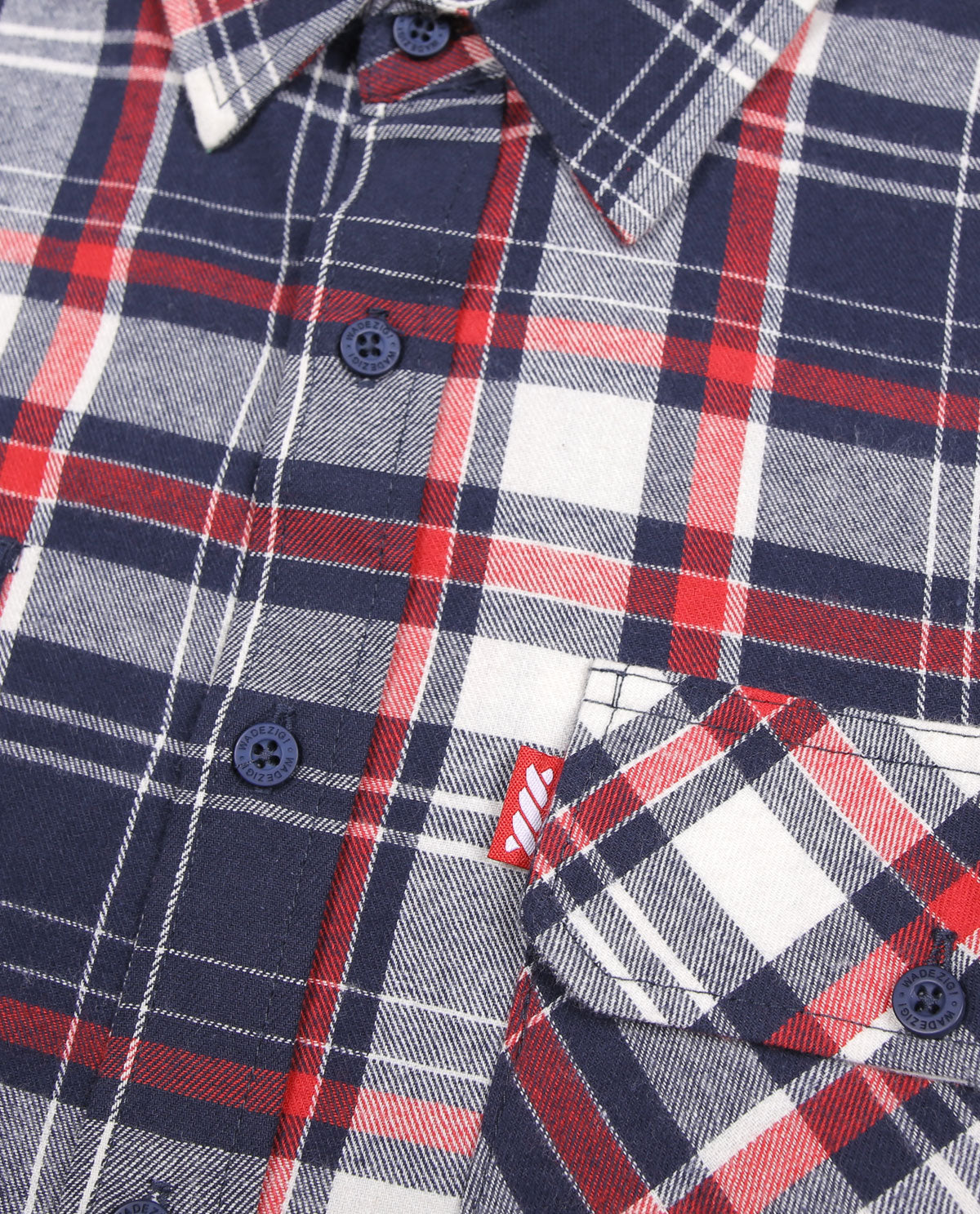 WADEZIG! SHIRT - NIKOLAN FLANNEL SHIRT