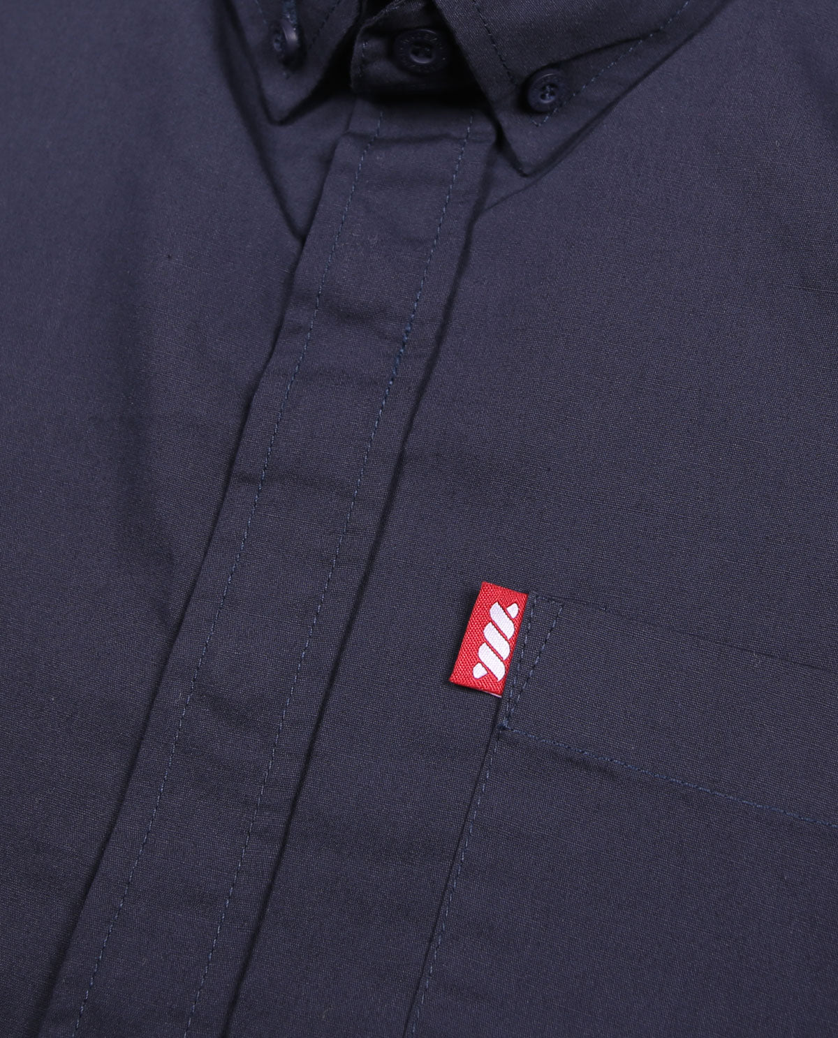 WADEZIG! SHIRT - TOP LS NAVY SHIRT