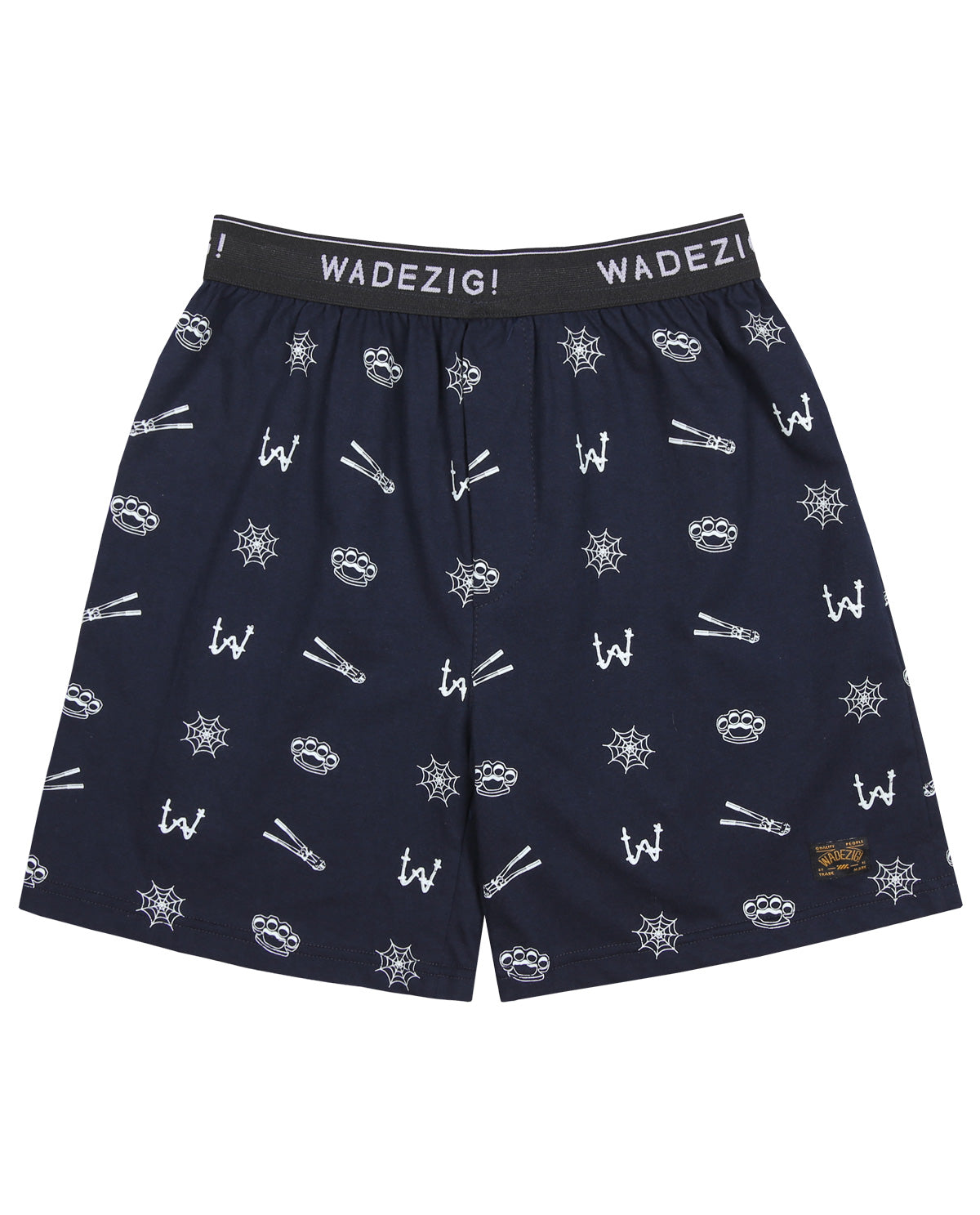 WADEZIG! SHORTPANT - WADEZIG! CRIME NAVY