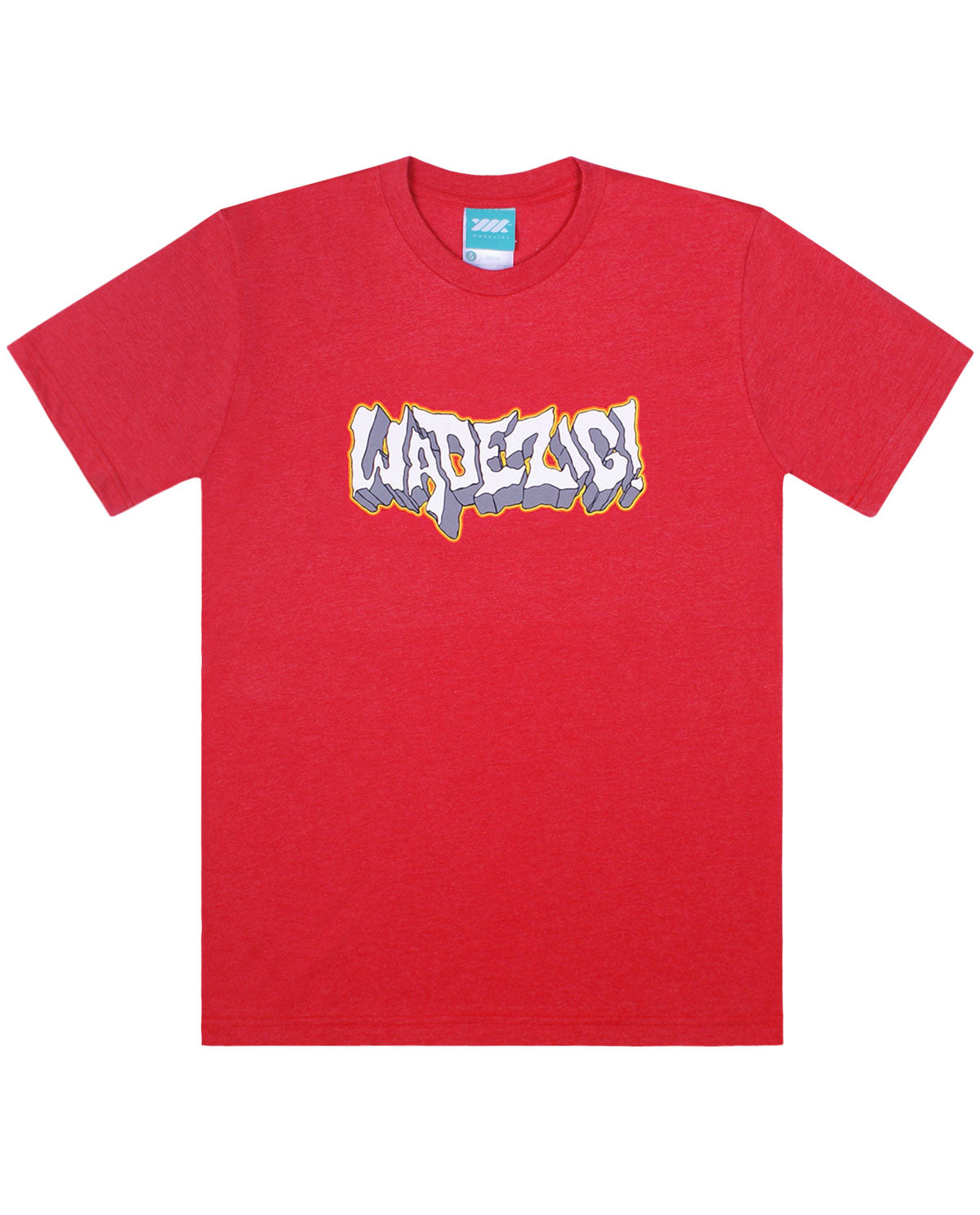 WADEZIG! T-SHIRT - ANGER TEE RED TWO TONE