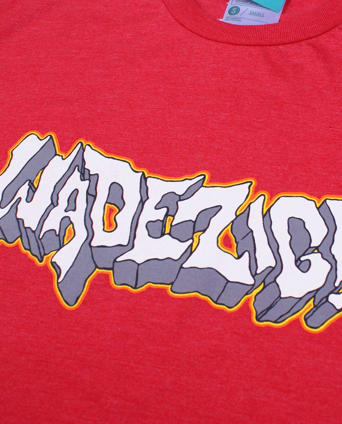 WADEZIG! T-SHIRT - ANGER TEE RED TWO TONE