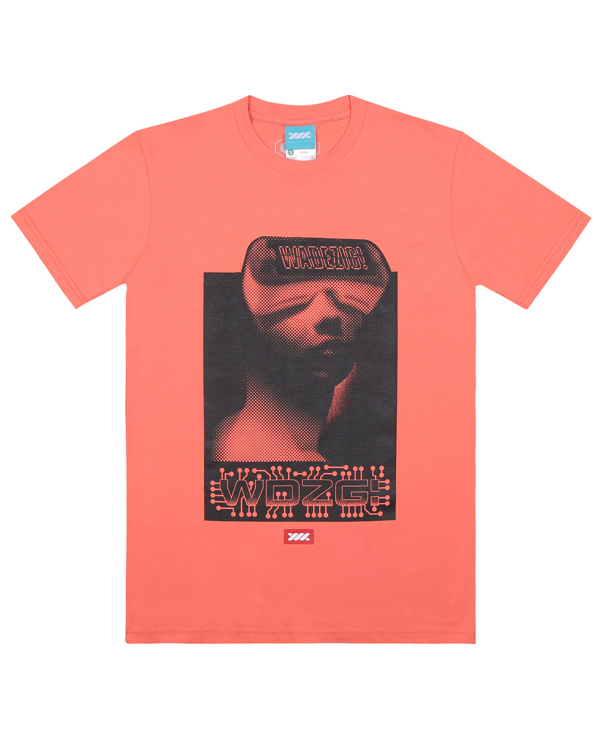 WADEZIG! T-SHIRT - VISION PEACH