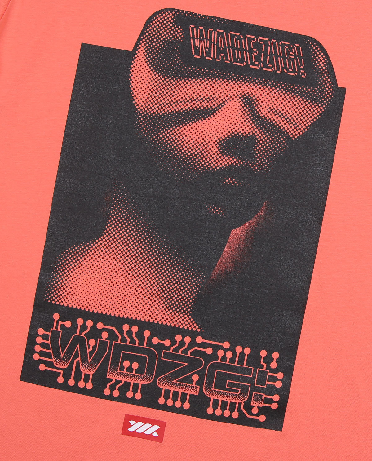 WADEZIG! T-SHIRT - VISION PEACH