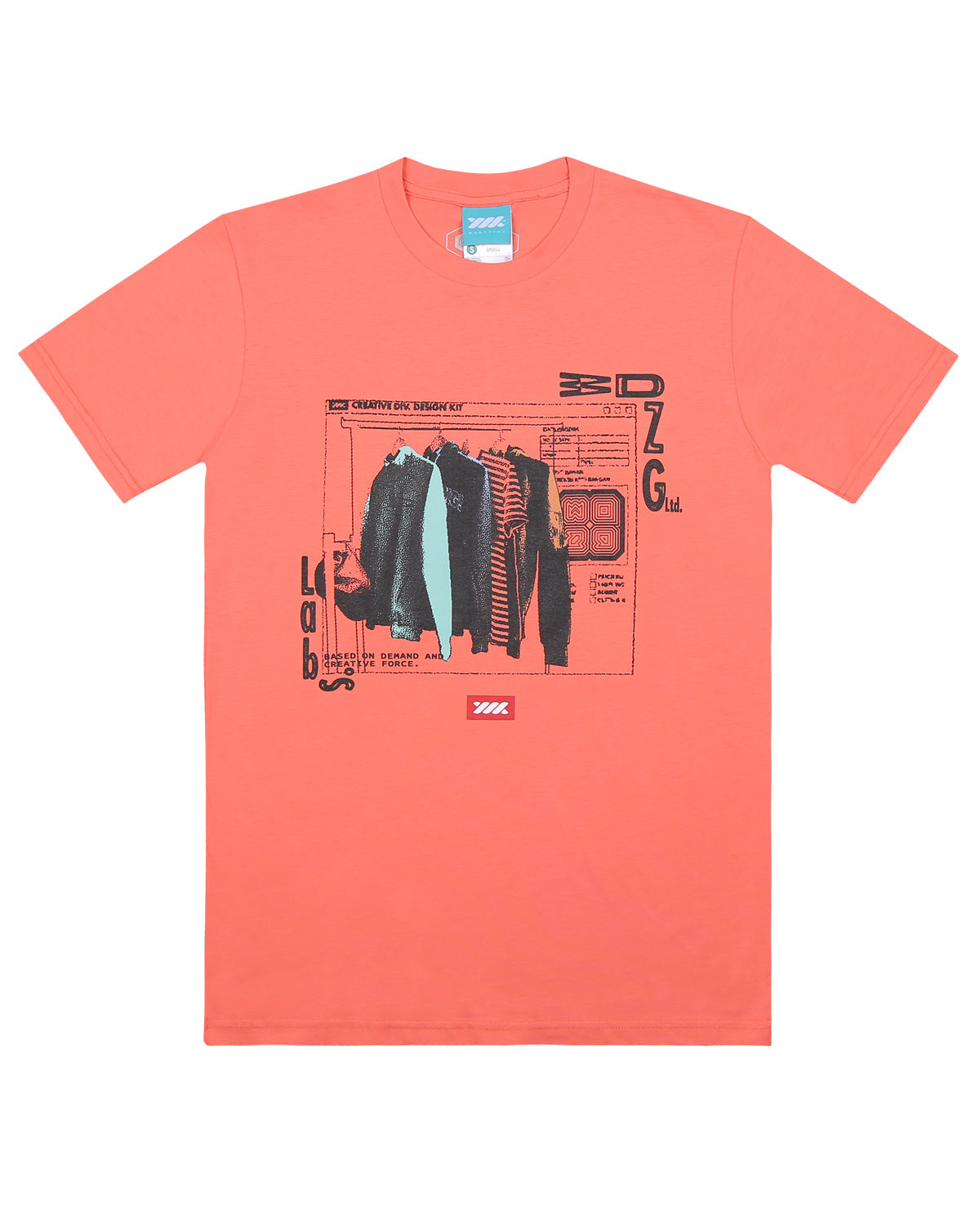 Wadezig! Tshirt - Labschool Peach