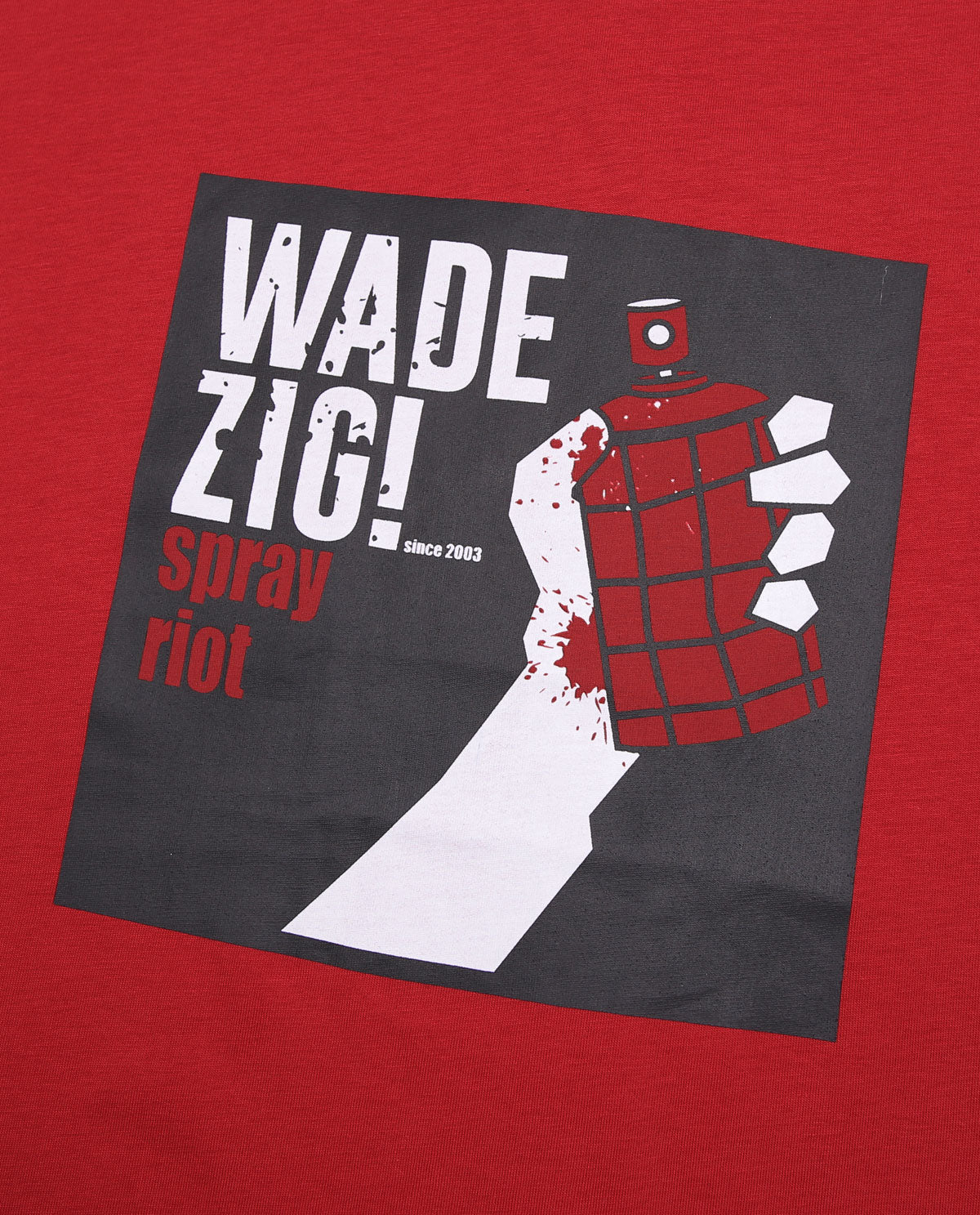 Wadezig! Tshirt - Grenade Red