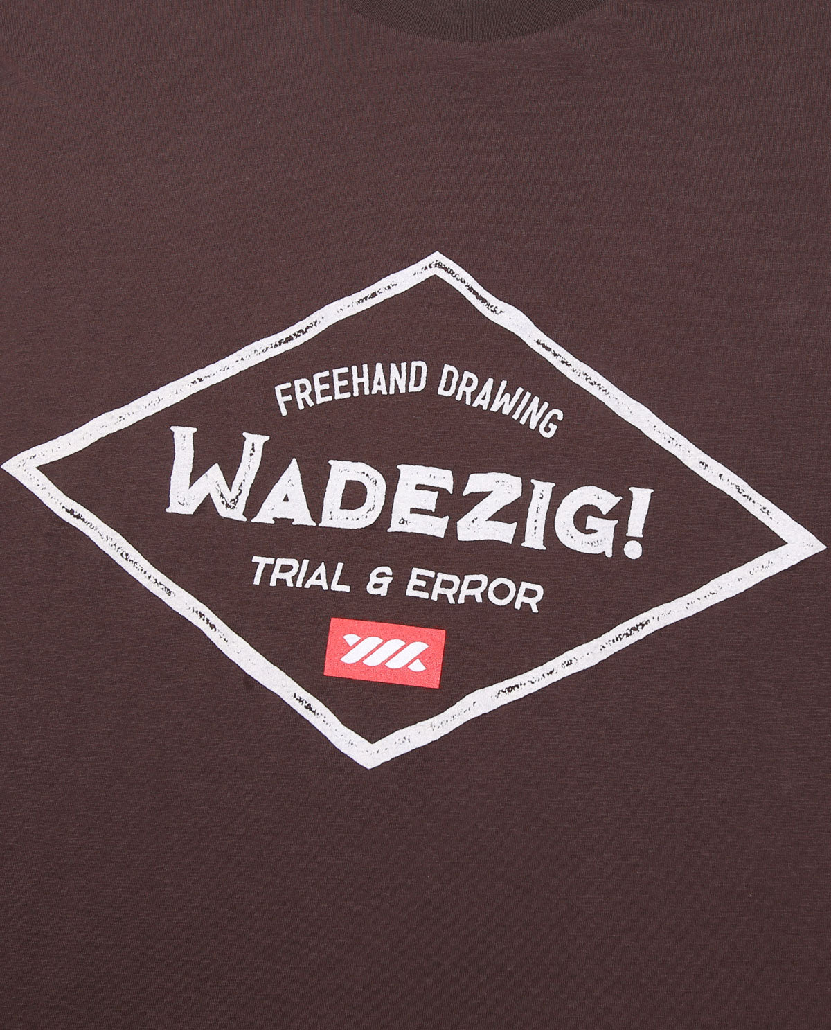 Wadezig! T-Shirt - Diamond Brown Tees
