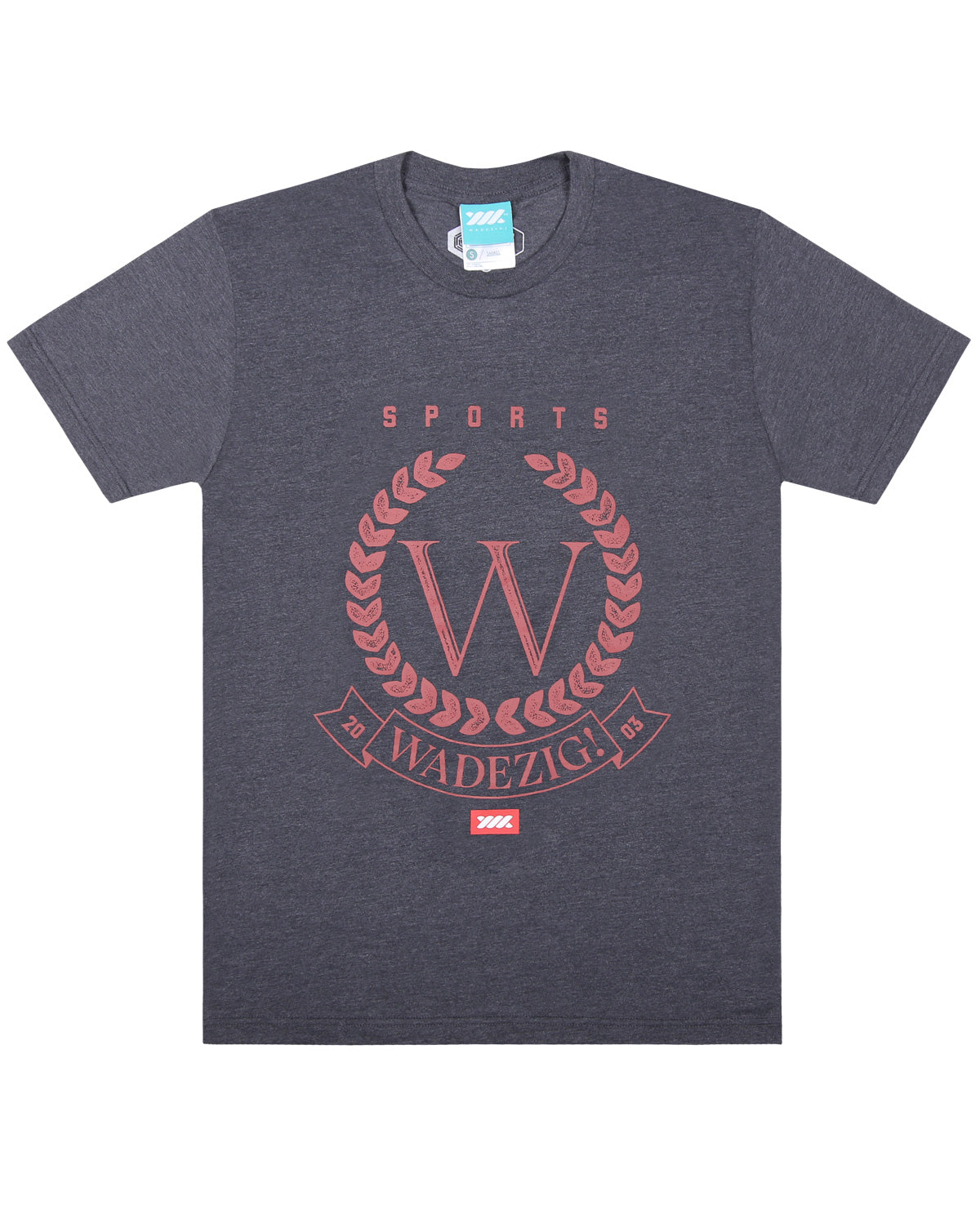 WADEZIG! T-SHIRT - WREATH BLACK TEES