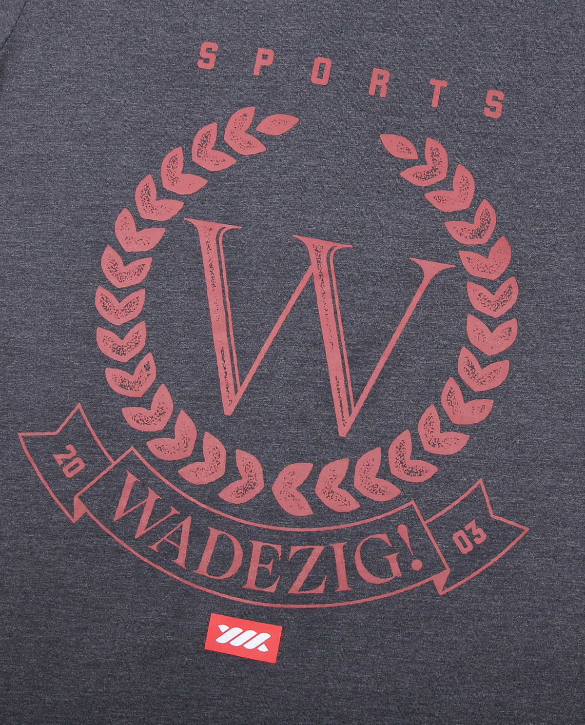 WADEZIG! T-SHIRT  - WREATH BLACK TEES