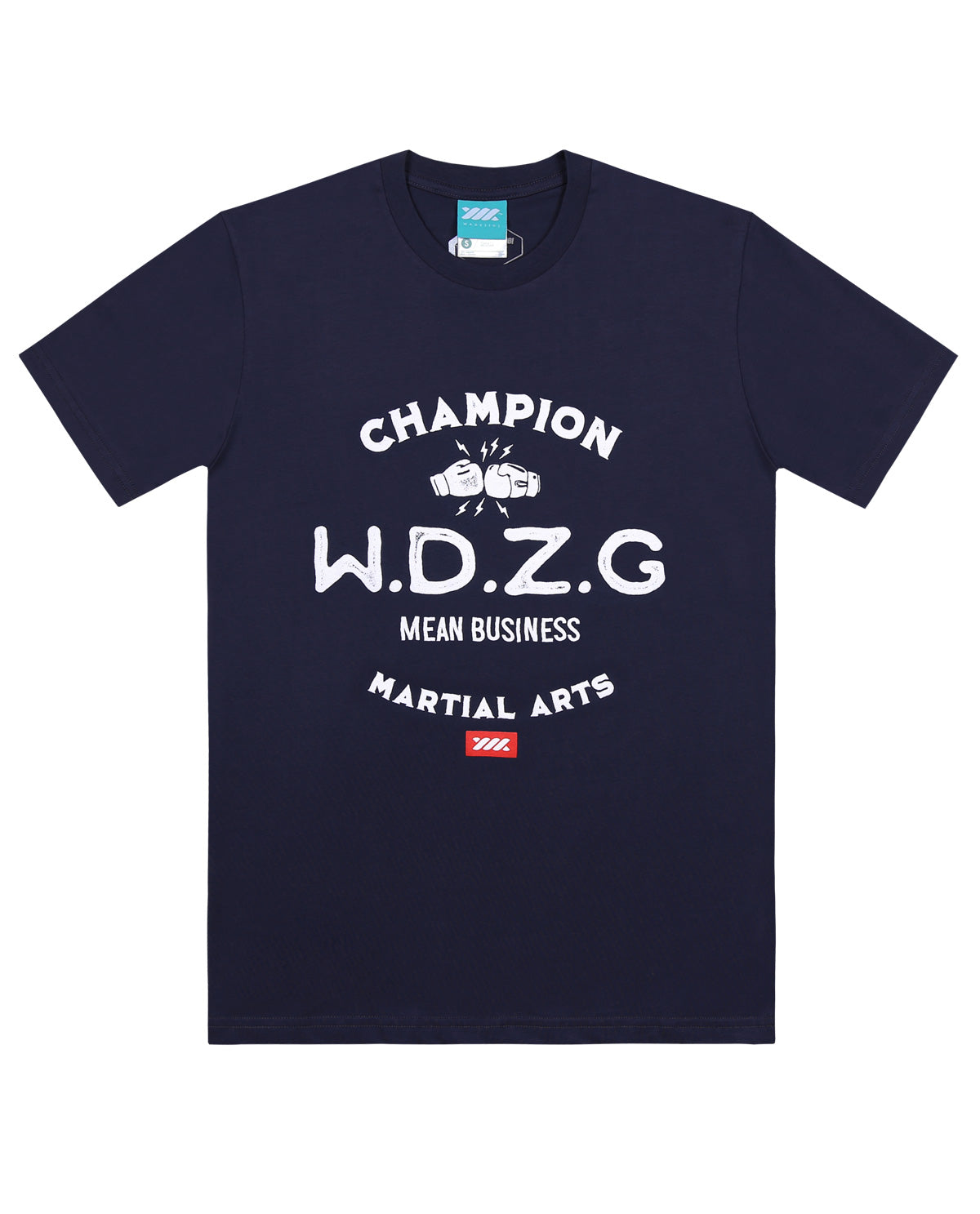 WADEZIG! T-SHIRT - BOXING NAVY