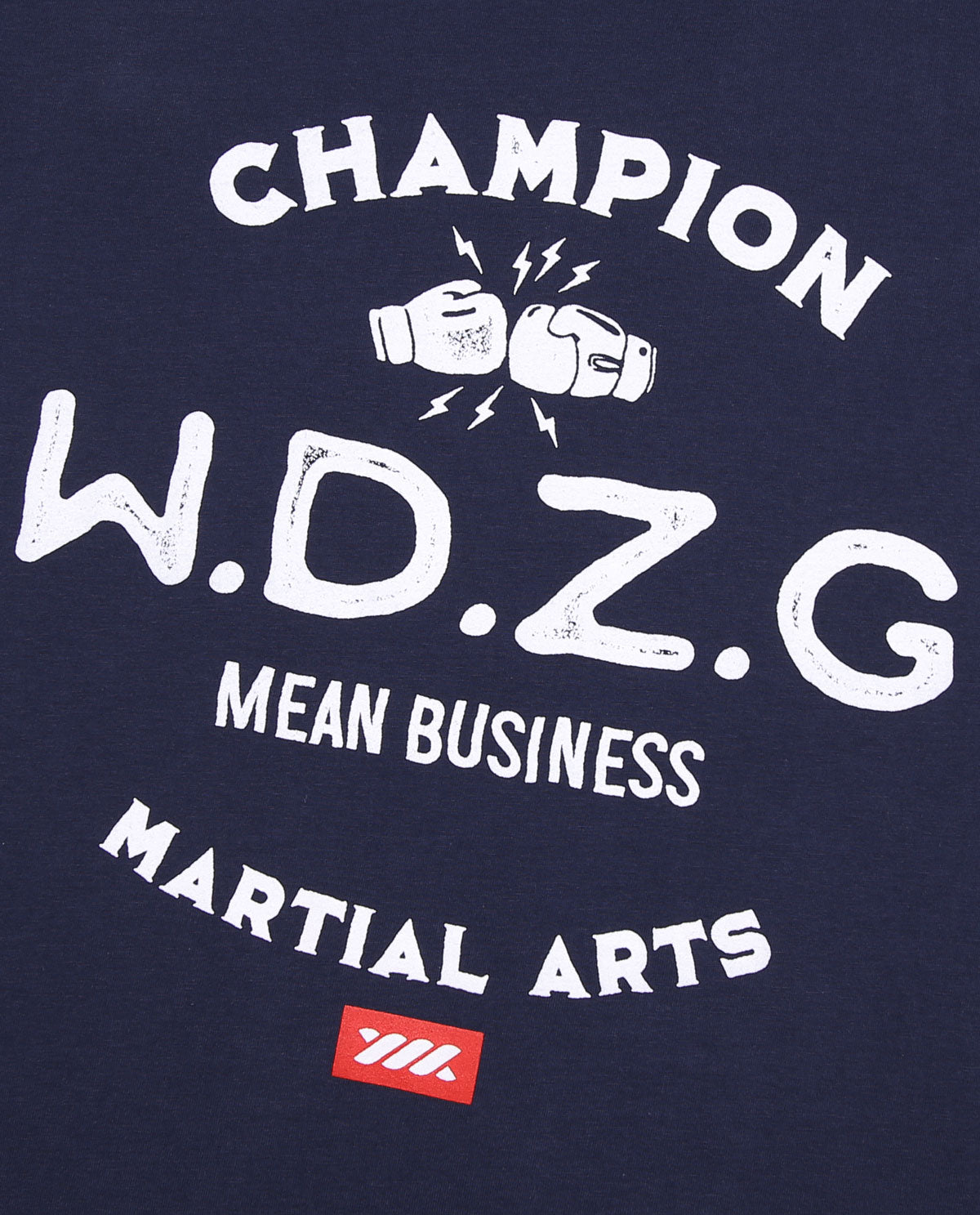 WADEZIG! T-SHIRT - BOXING NAVY
