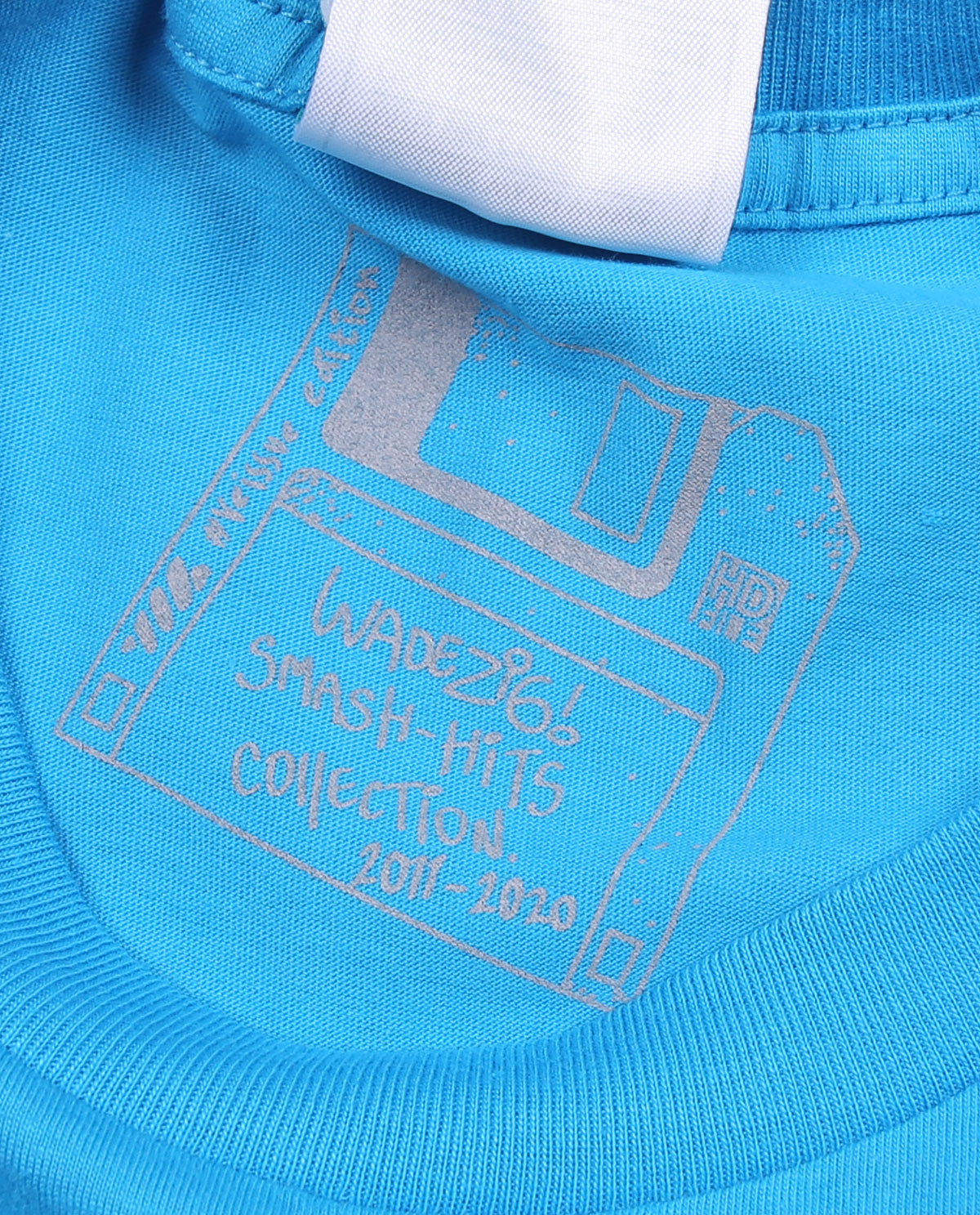 WADEZIG! T-SHIRT - SMASH HIT TONE BLUE