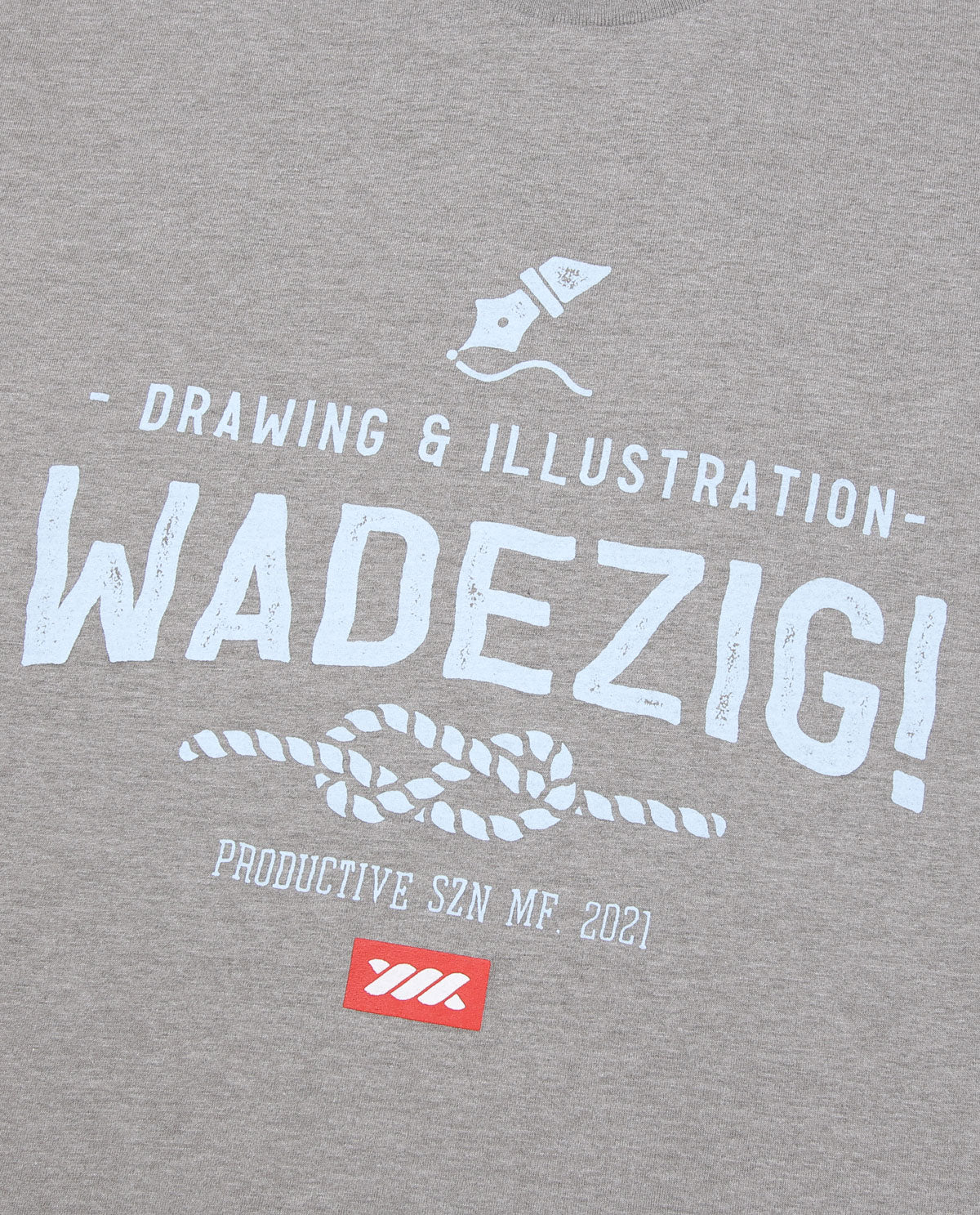 Wadezig! T-Shirt - Hierarchy Charcoal