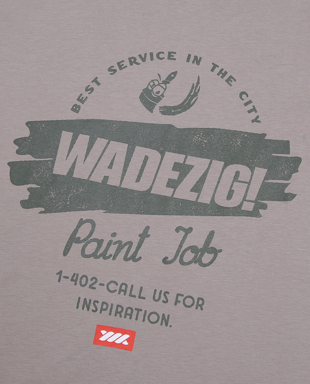 WADEZIG! T-SHIRT - SIGNARE GREY
