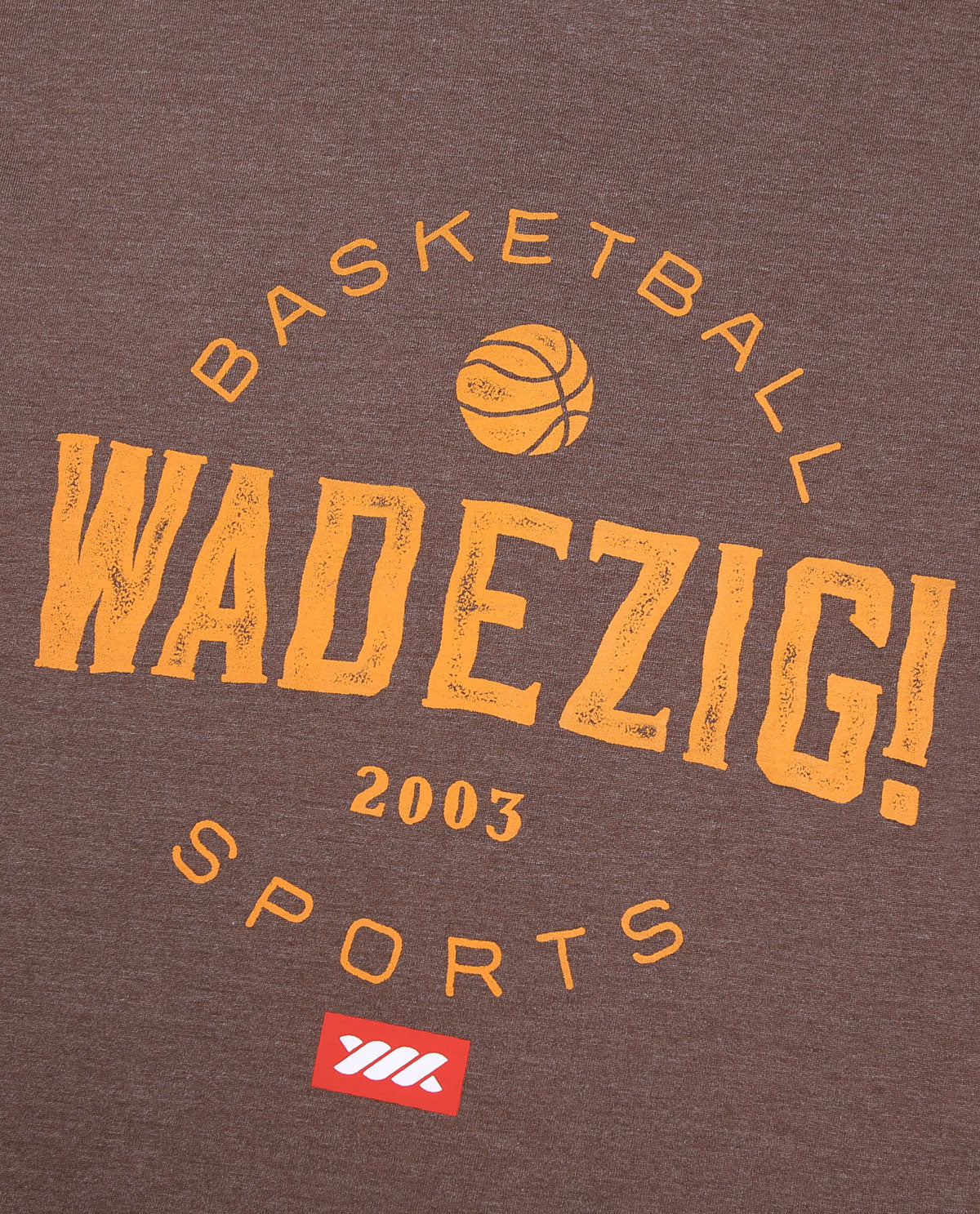 Wadezig! T-Shirt - The Court Brown