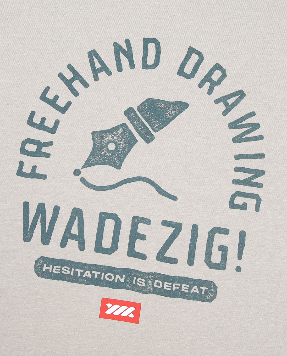 Wadezig! T-Shirt - Embrace Grey
