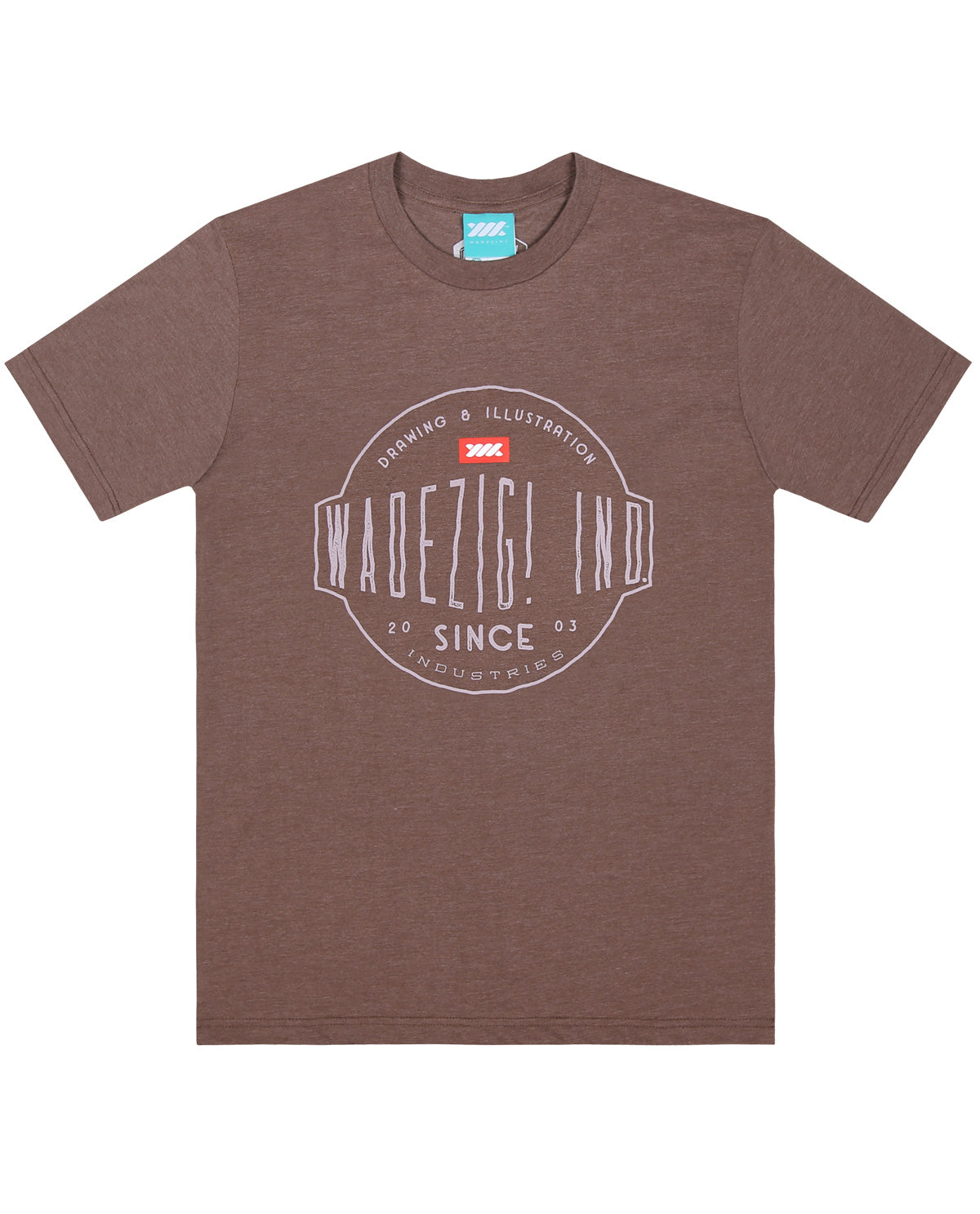 Wadezig! T-Shirt - Shield Brown