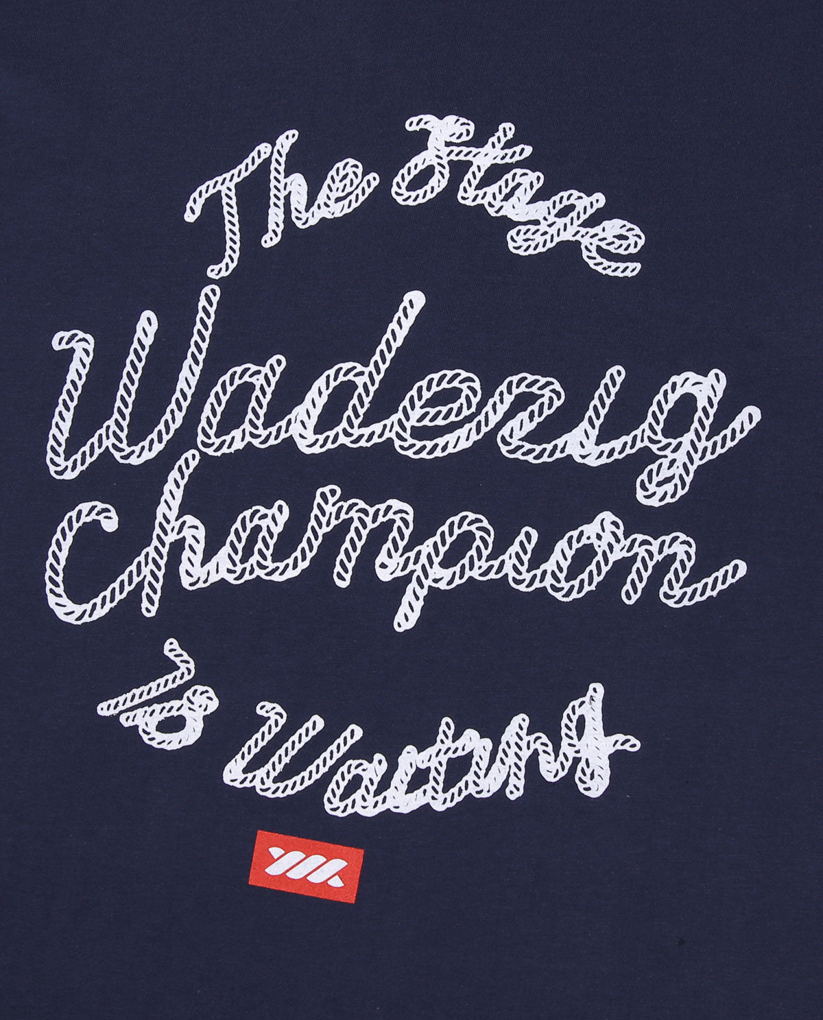 WADEZIG! T-SHIRT - ROPE NAVY