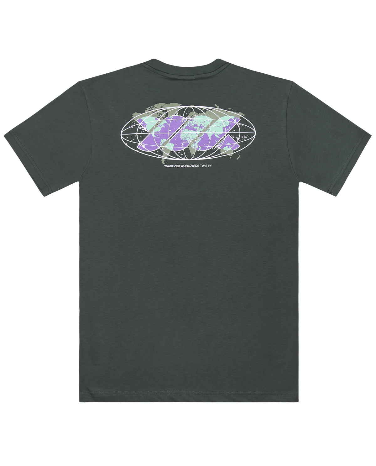 Wadezig! T-Shirt -Worlwide green tees