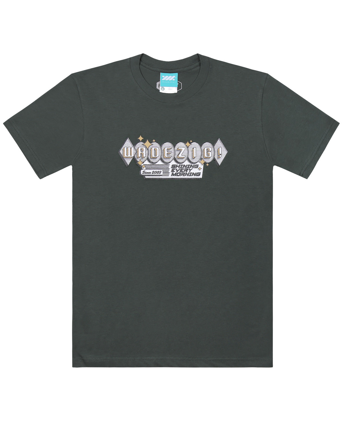 Wadezig! T-Shirt - Woodsign Green Tees