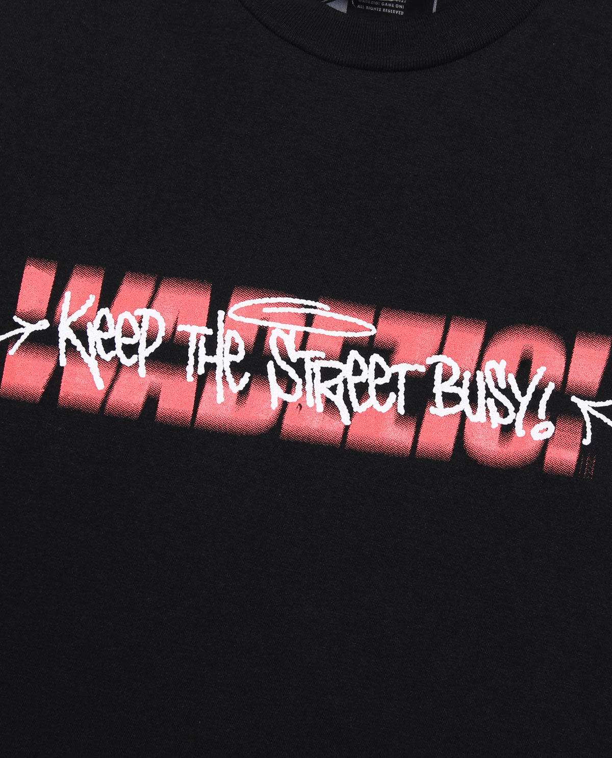Wadezig! T-Shirt -Motion Black Tees