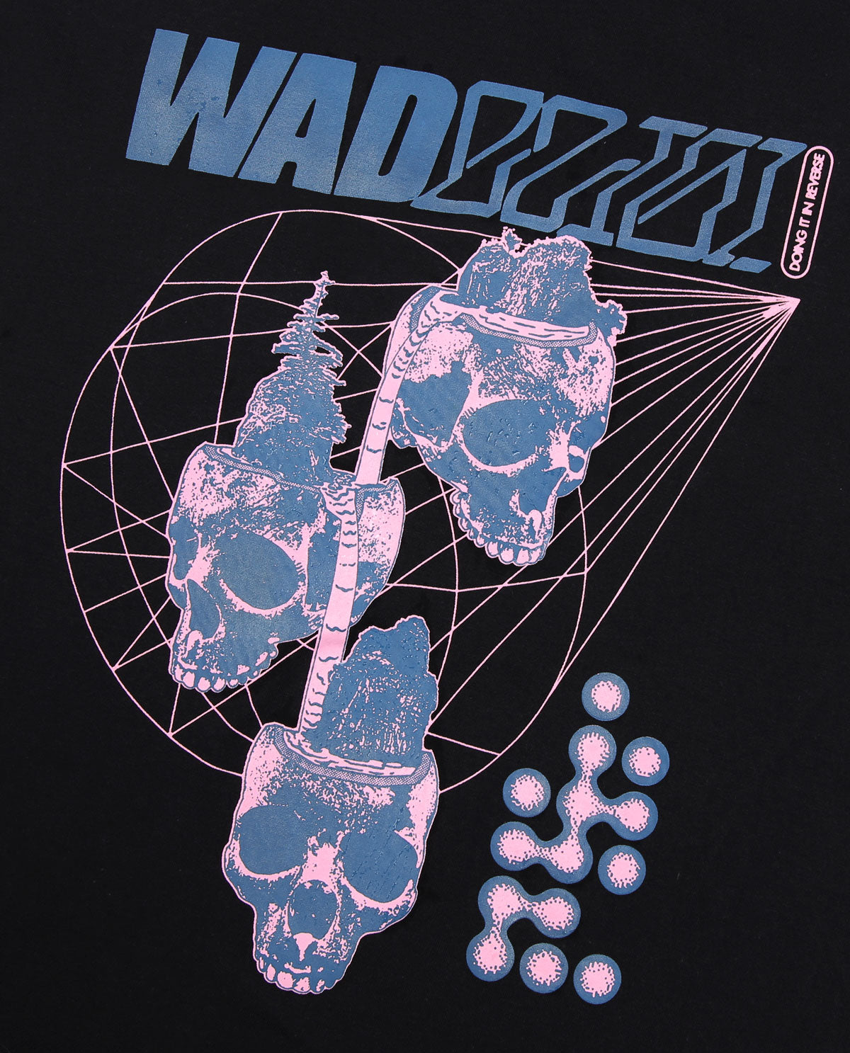 Wadezig! T-Shirt - Waterfall Black Tees