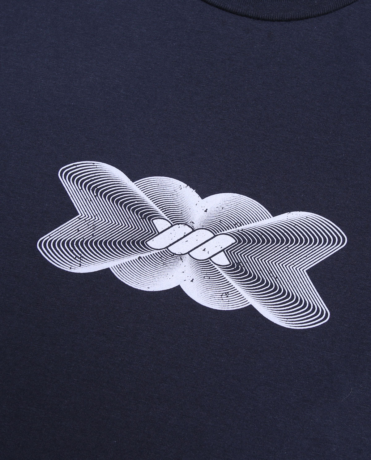 Wadezig! T-Shirt -Contour Twisty Navy