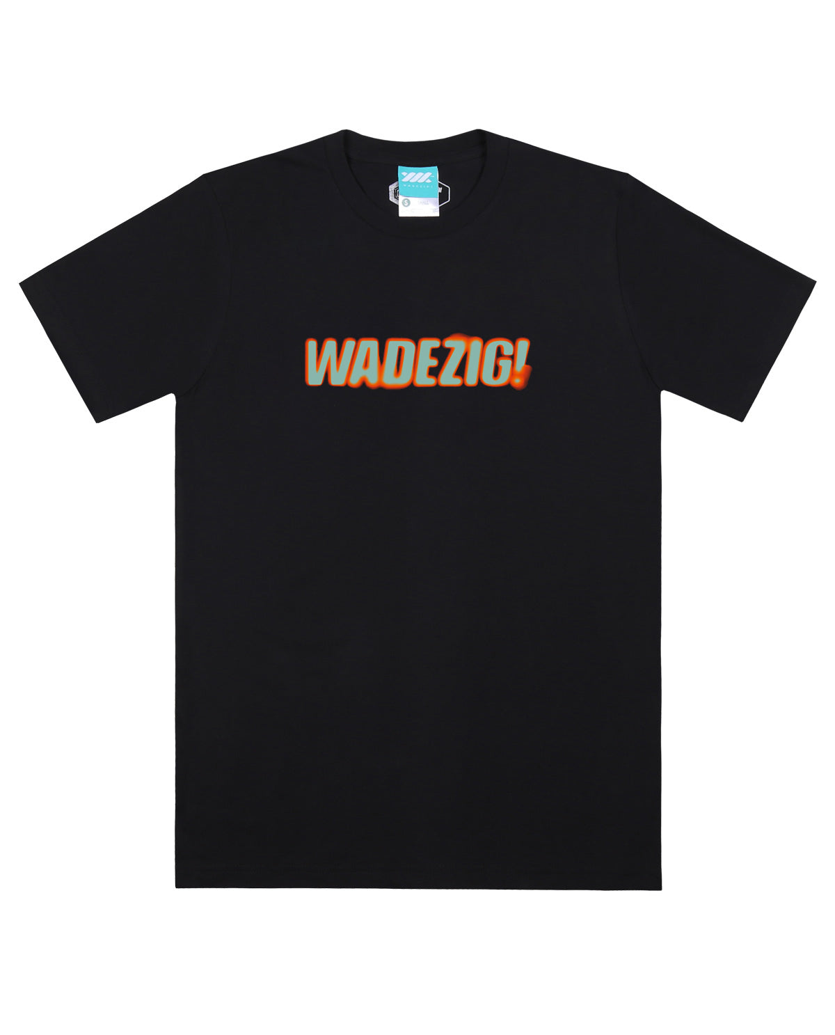 WADEZIG! T-SHIRT - STREAM BLACK TEES