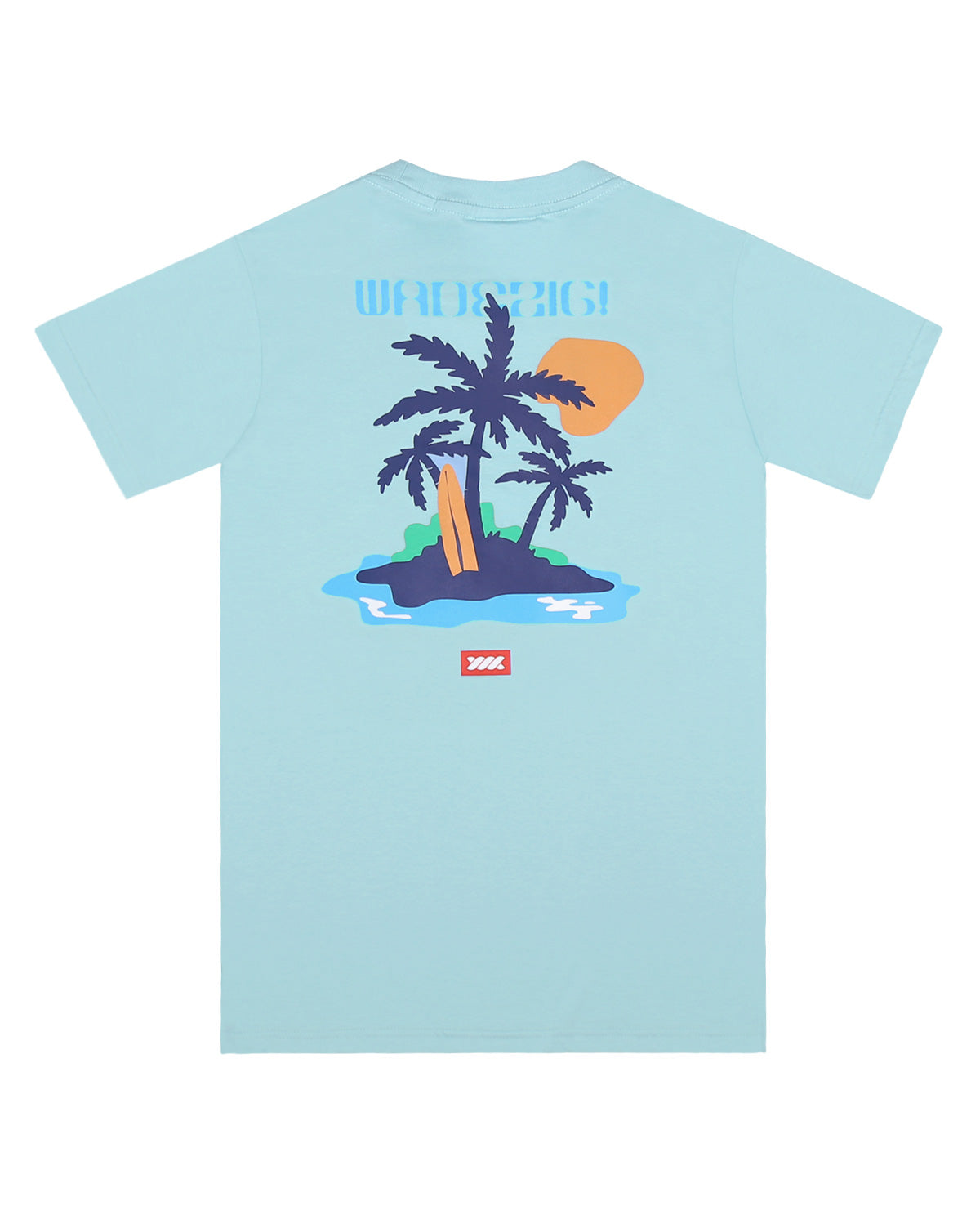 Wadezig! T-Shirt - Pastime Light Blue