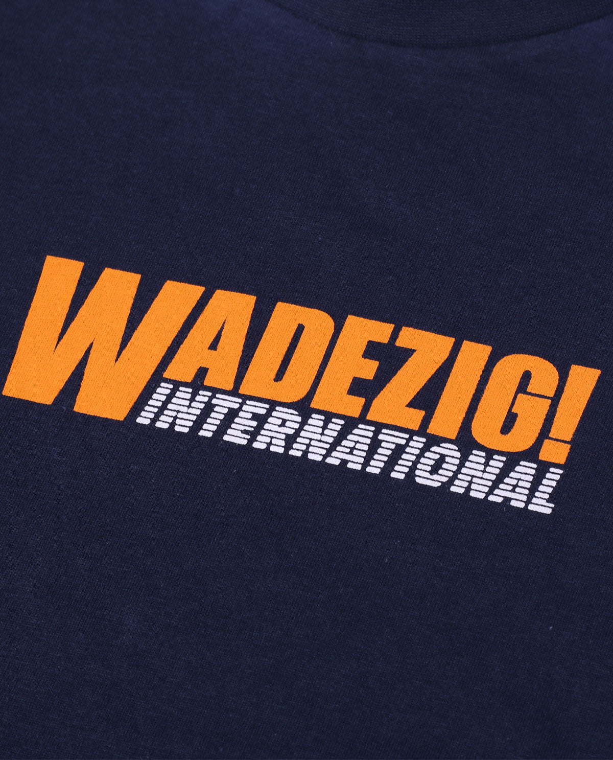 WADEZIG! T-SHIRT - INTERNATIONAL NAVY