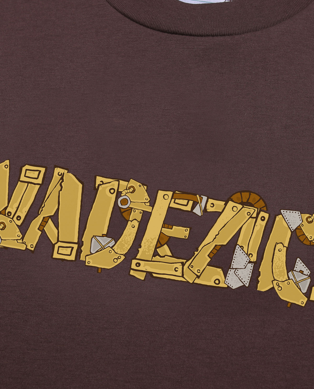 Wadezig! T-Shirt - Scrap Brown