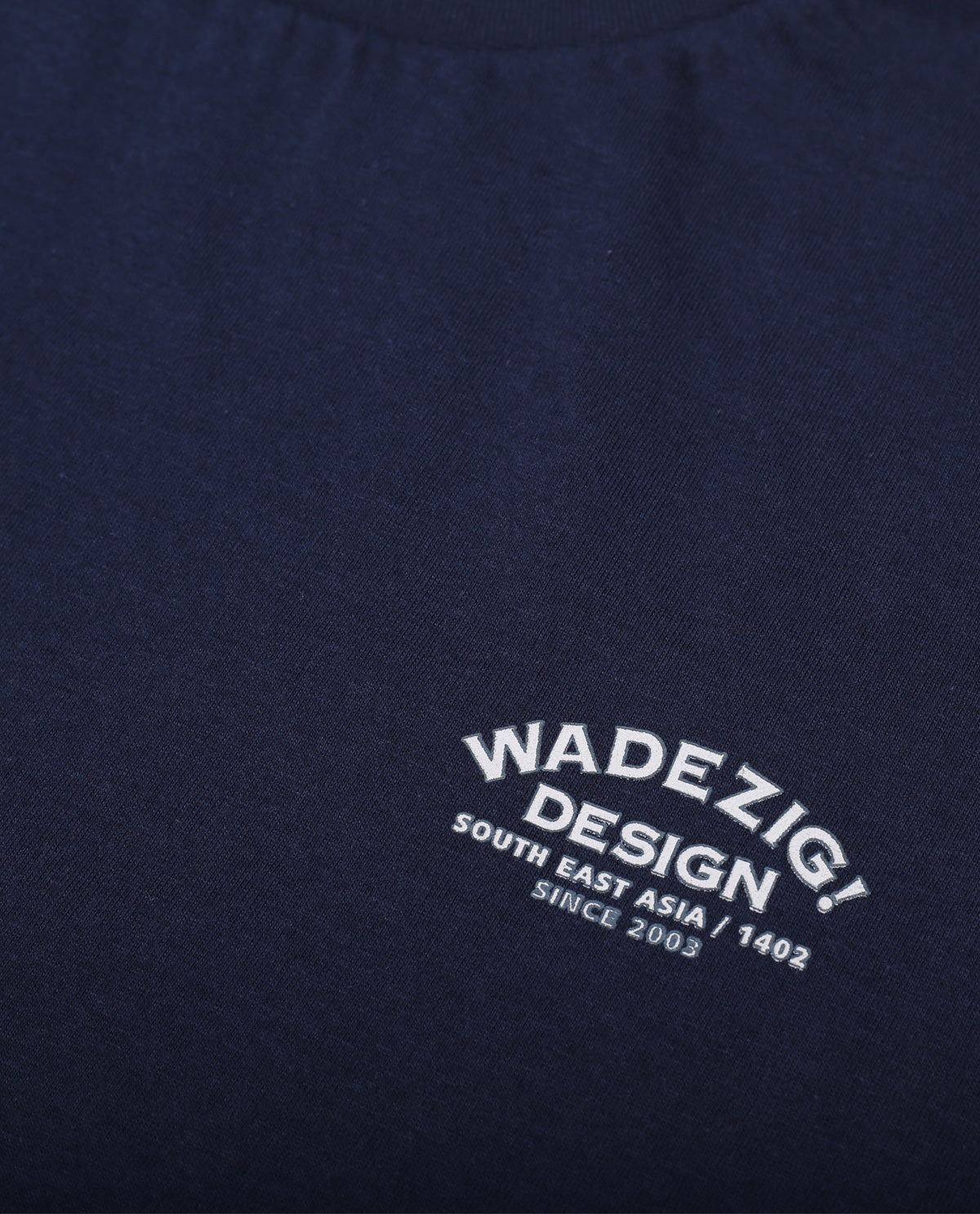 WADEZIG! T-SHIRT - GENERIC NAVY