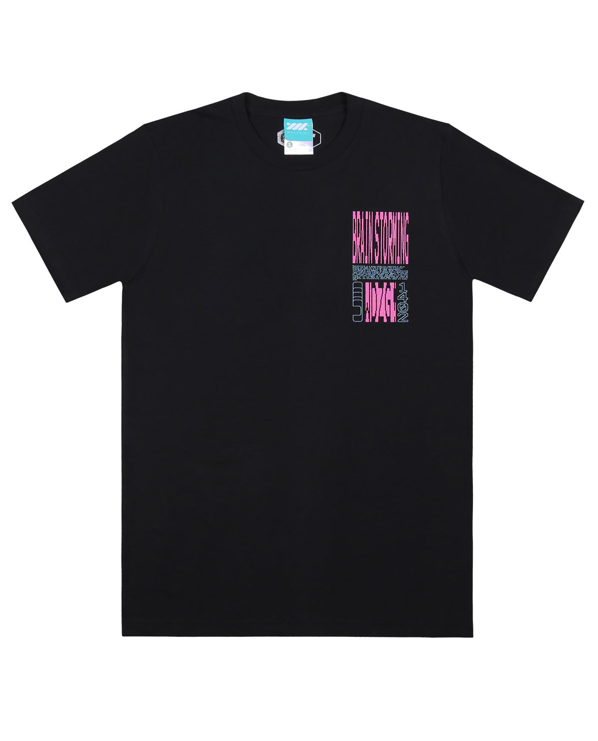 WADEZIG! T-SHIRT - BRAINSTORMING BLACK TEES