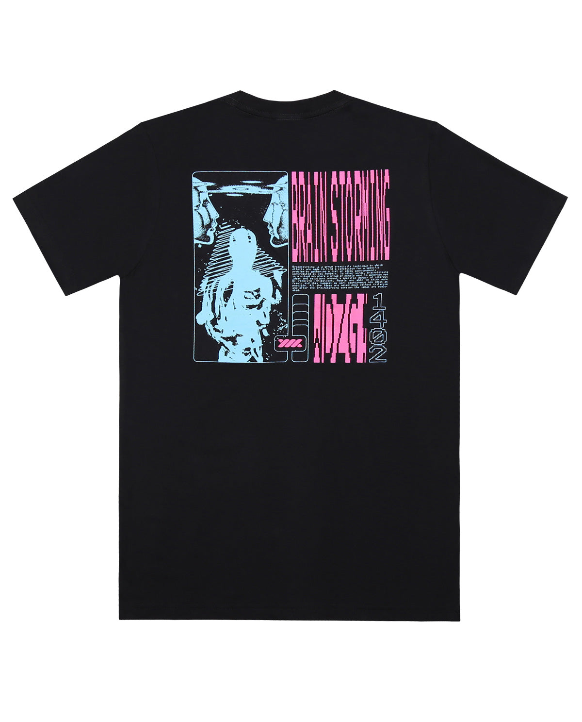 WADEZIG! T-SHIRT - BRAINSTORMING BLACK TEES