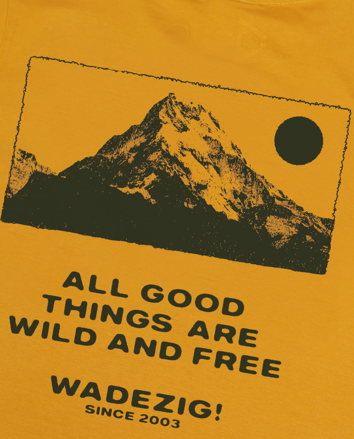 Wadezig! T-Shirt - Free Yellow