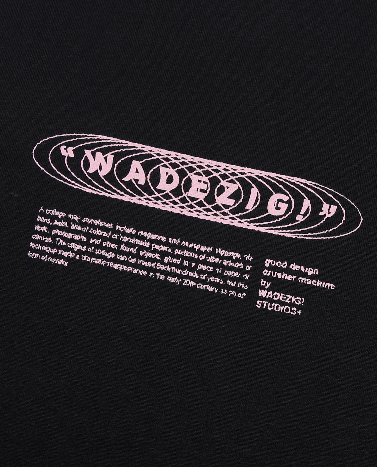Wadezig! T-Shirt - Crusher Black