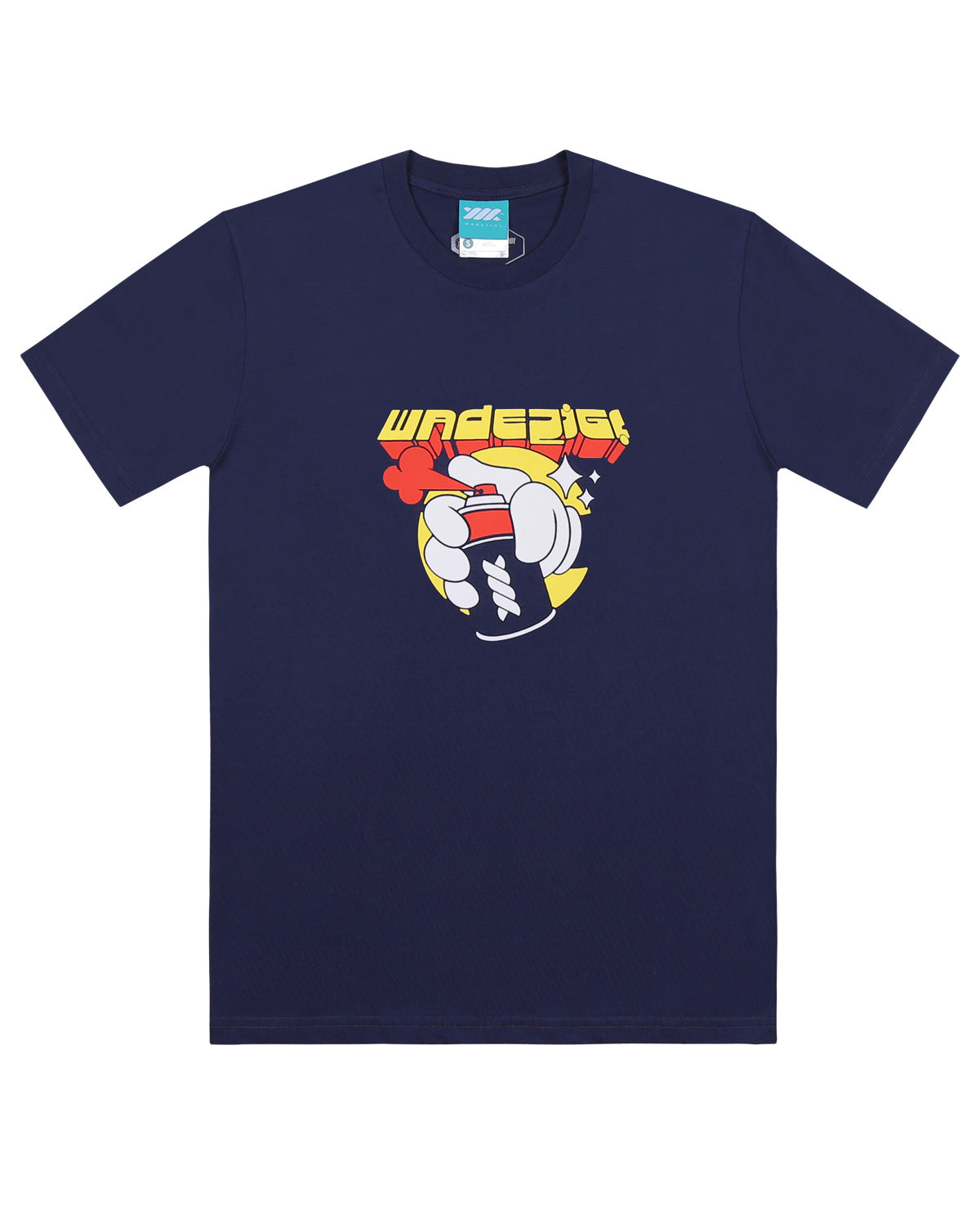 WADEZIG! T-SHIRT - BOMBER NAVY TEES