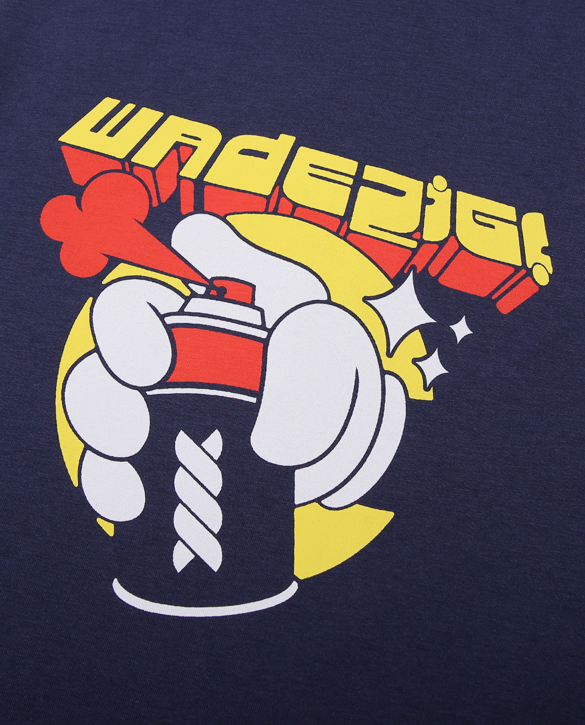 WADEZIG! T-SHIRT - BOMBER NAVY TEES