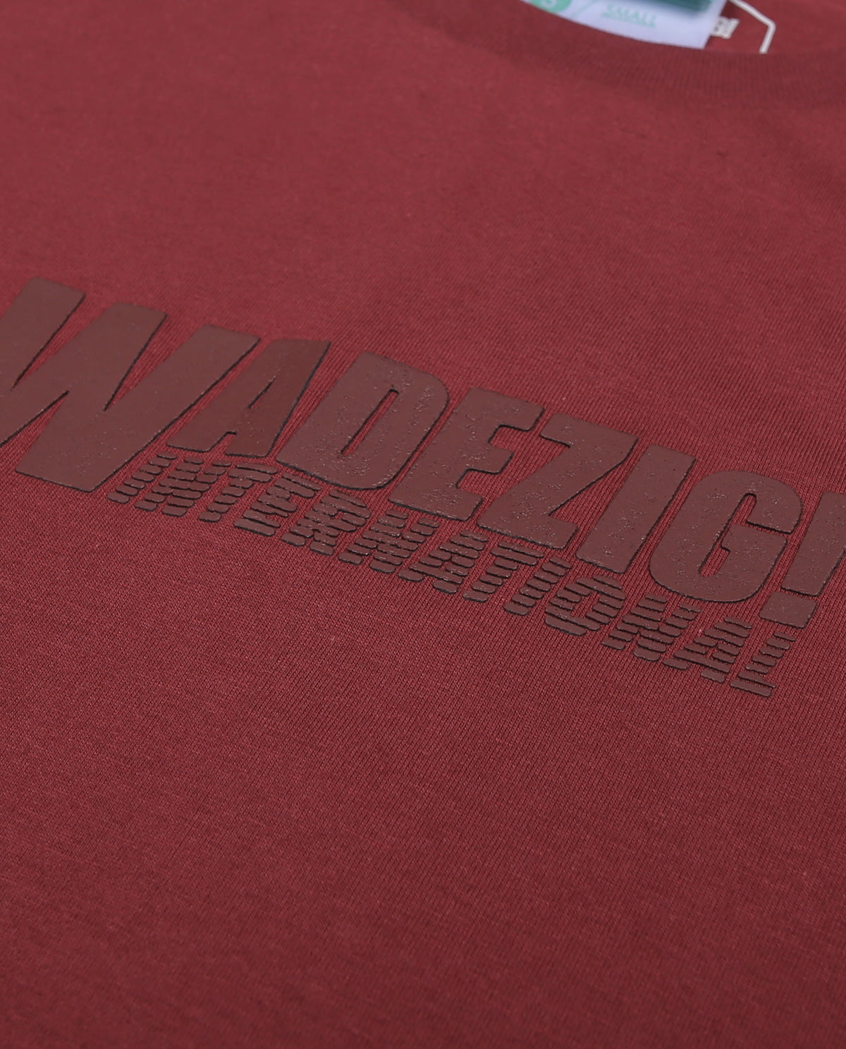 WADEZIG! T-SHIRT - INTERNATIONAL MAROON TEES