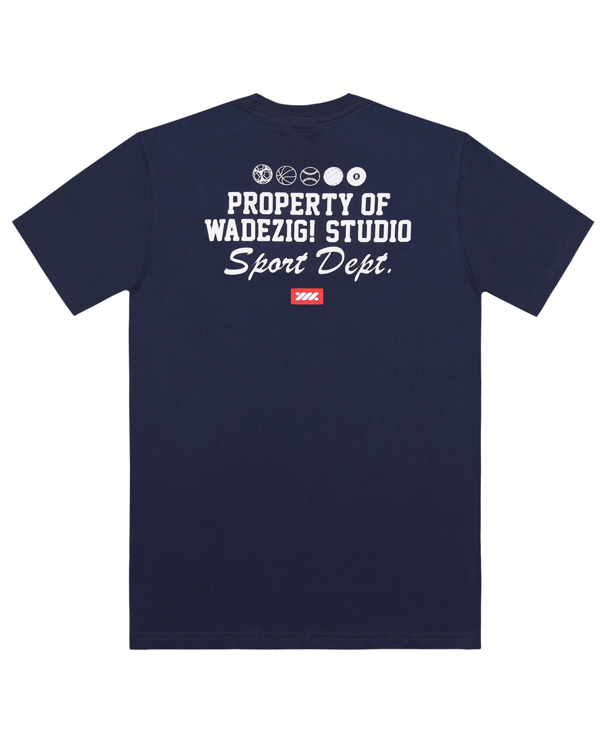 WADEZIG! T-SHIRT - PROPERTY NAVY