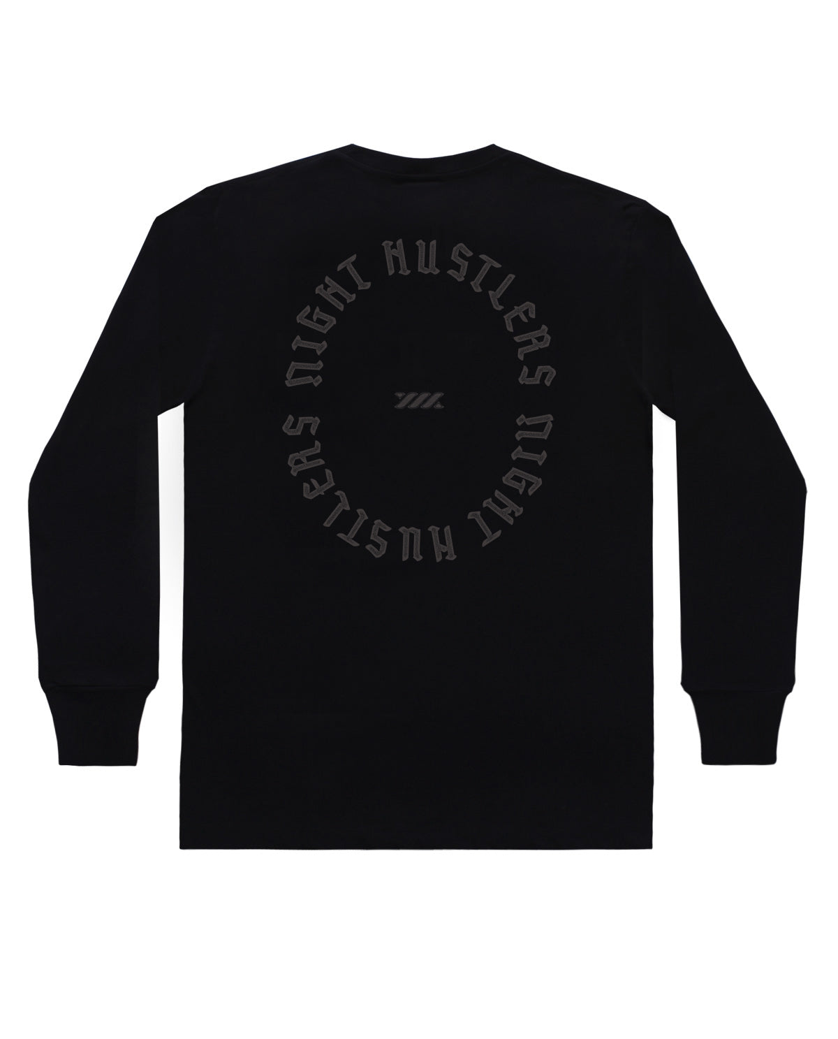 Wadezig! T-Shirt - Naughty LS Black