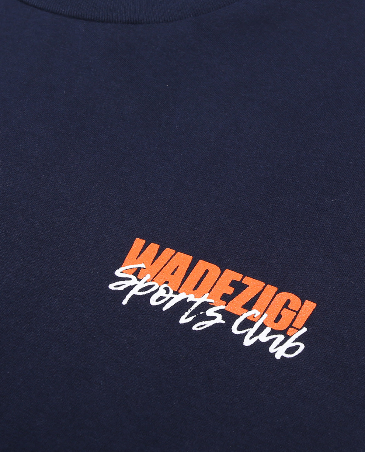 WADEZIG! T-SHIRT - SPORT CLUB BLUE