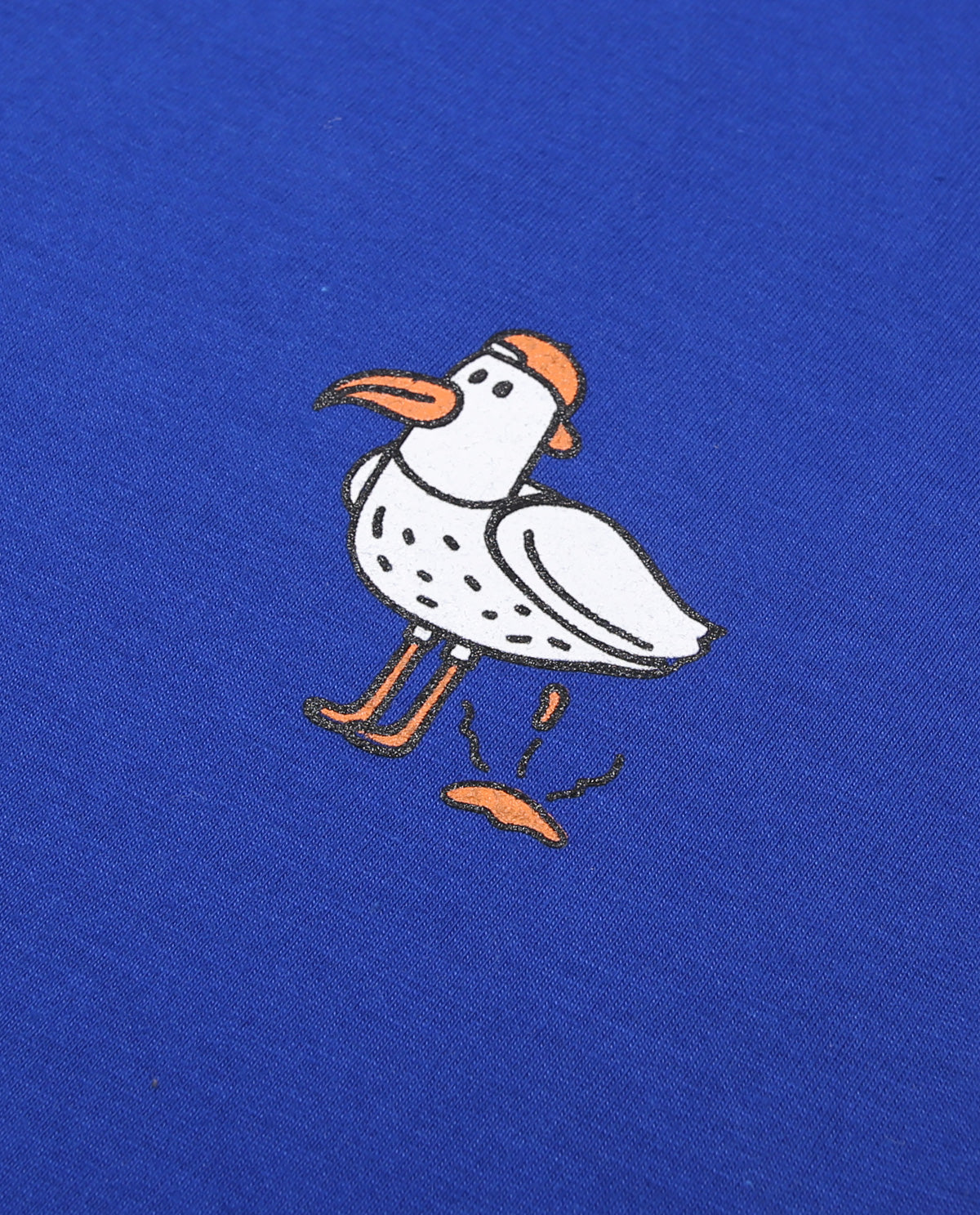 WADEZIG! T-SHIRT - PLEASURE STEEL BLUE